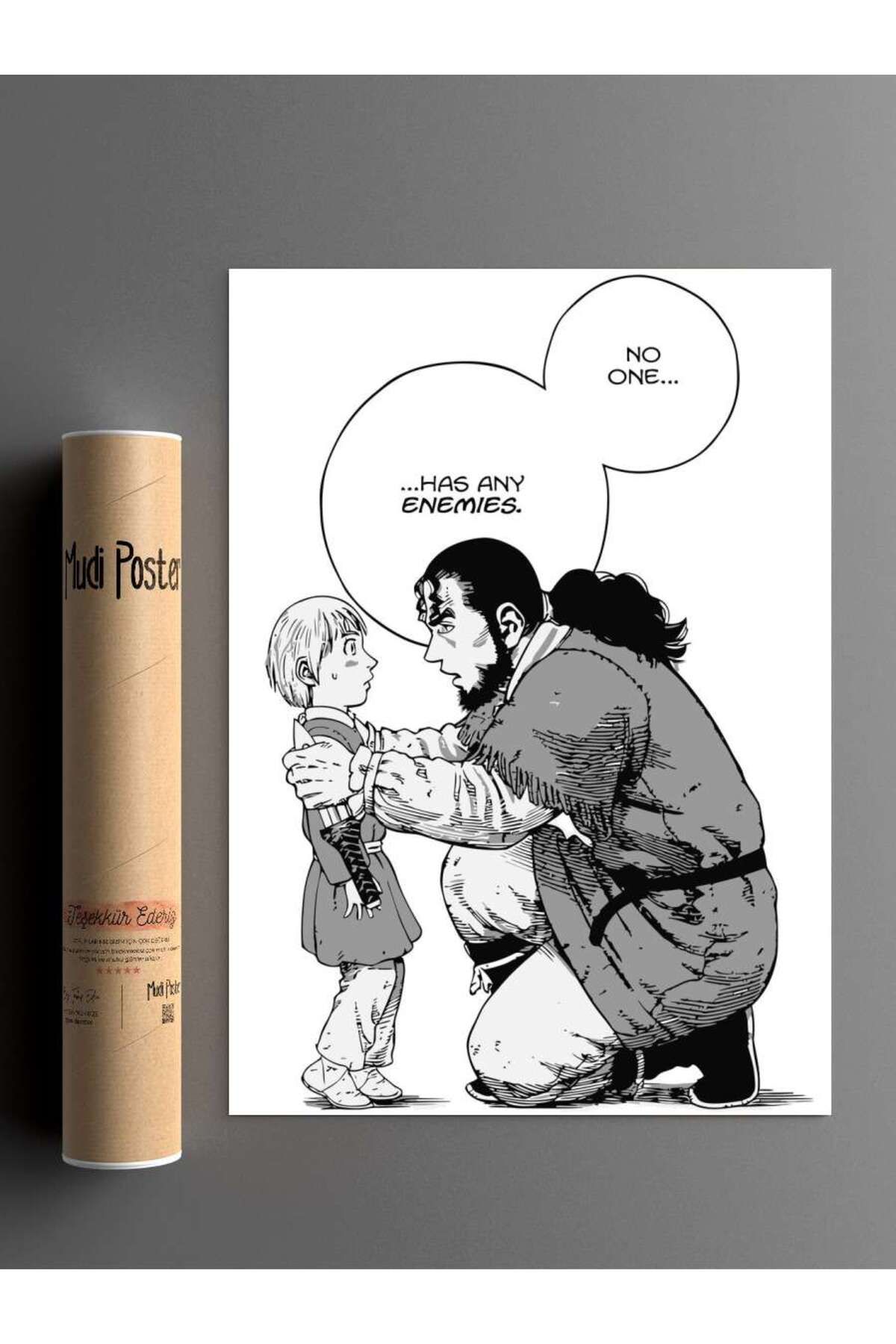 Mudi Store-Vinland Saga Anime Poster Unframed High Quality Anime Wall Poster 2