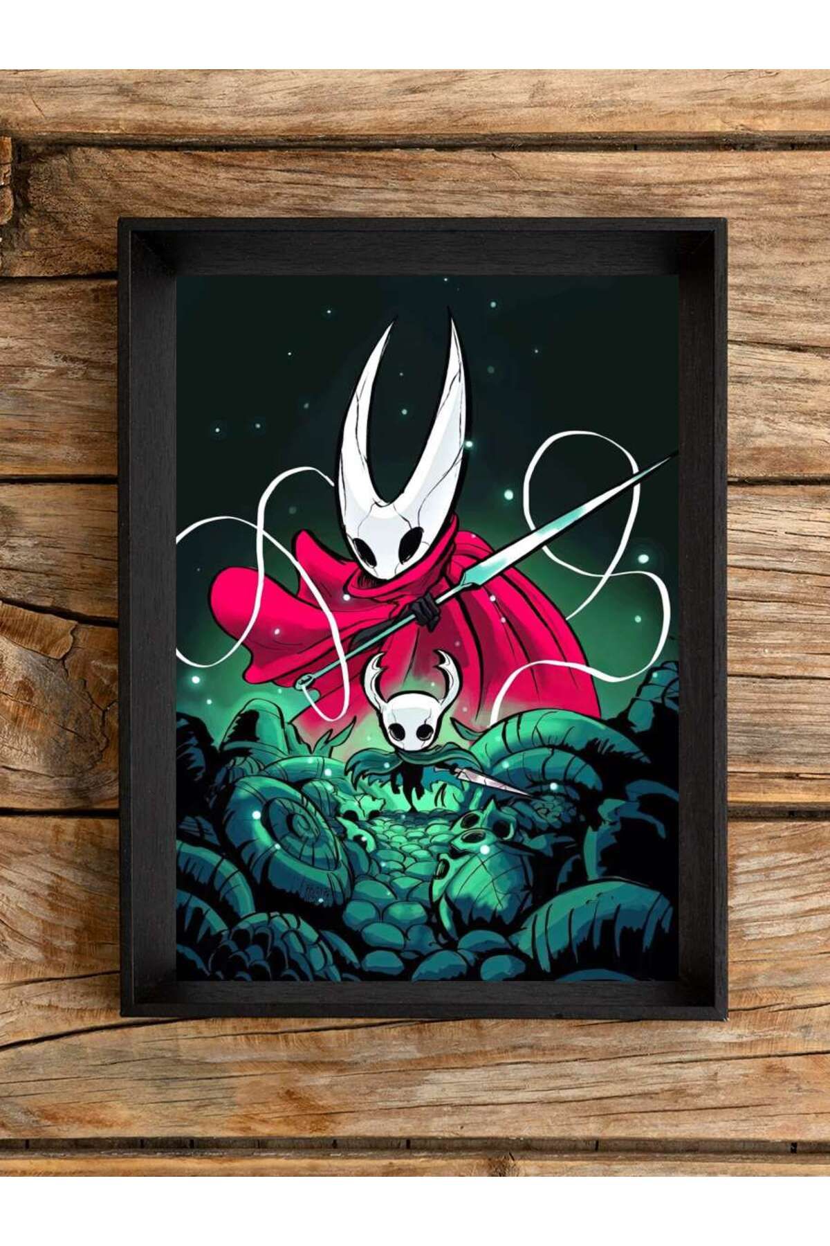 Mudi Store-Hollow Knight Anime Poster Unframed High Quality Anime Wall Poster 3
