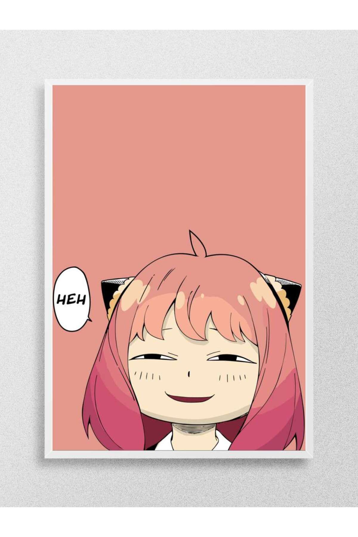 Mudi Store-Spy X Family Anya Meme Anime Poster Unframed High Quality Anime Wall Poster 1