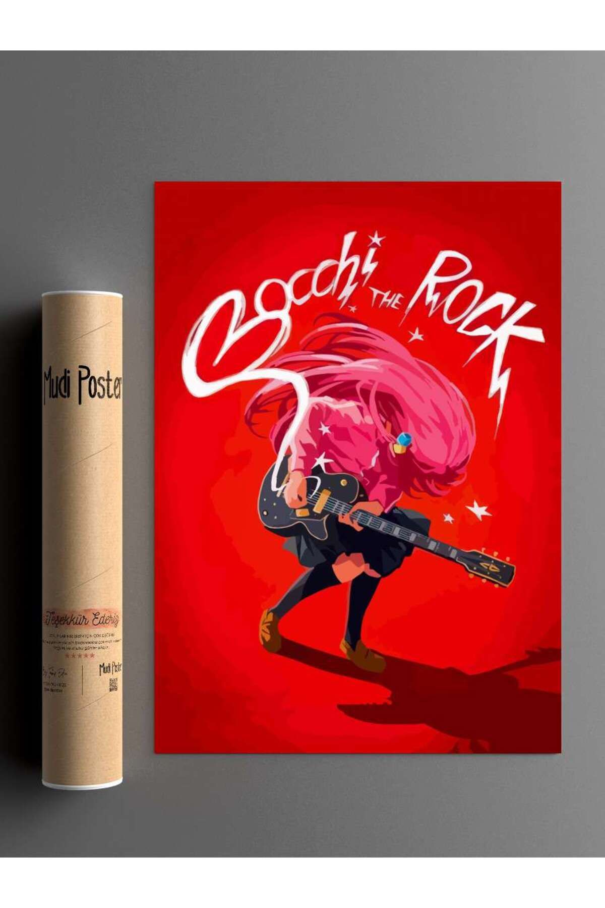 Mudi Store-Bocchi the Rock Anime Poster Unframed High Quality Anime Wall Poster 2
