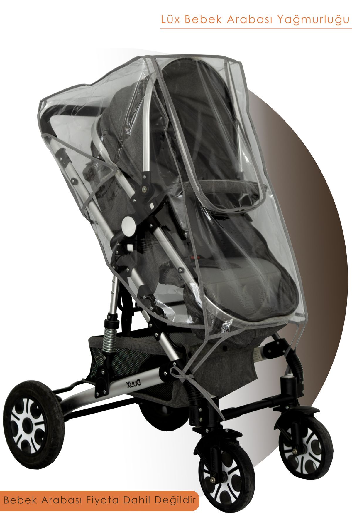 mordesign Travel System ультра-роскошная детская коляска на молнии дождевик ZG1014