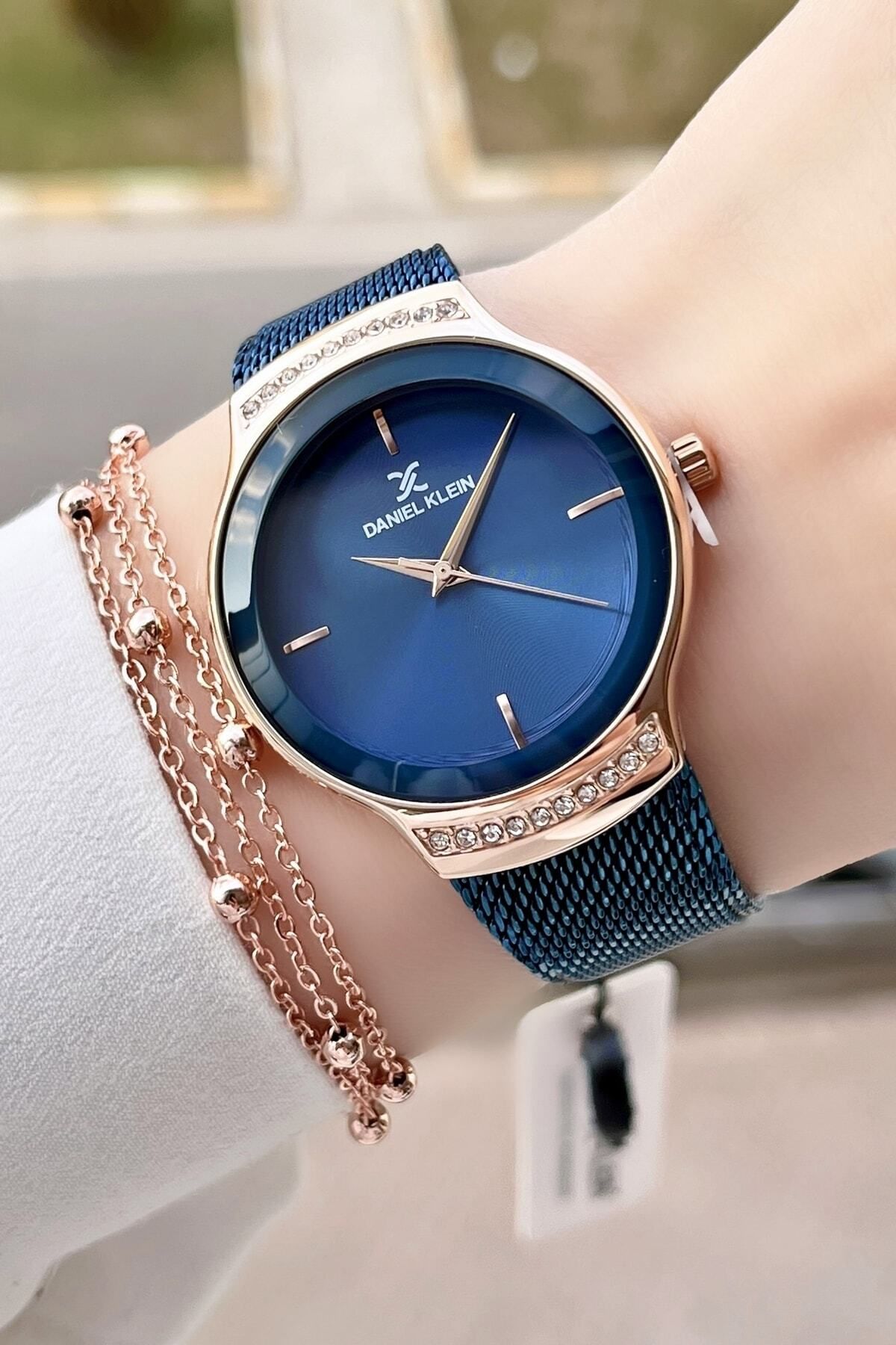 Daniel Klein Watch Dark blue Navy blue Trendyol