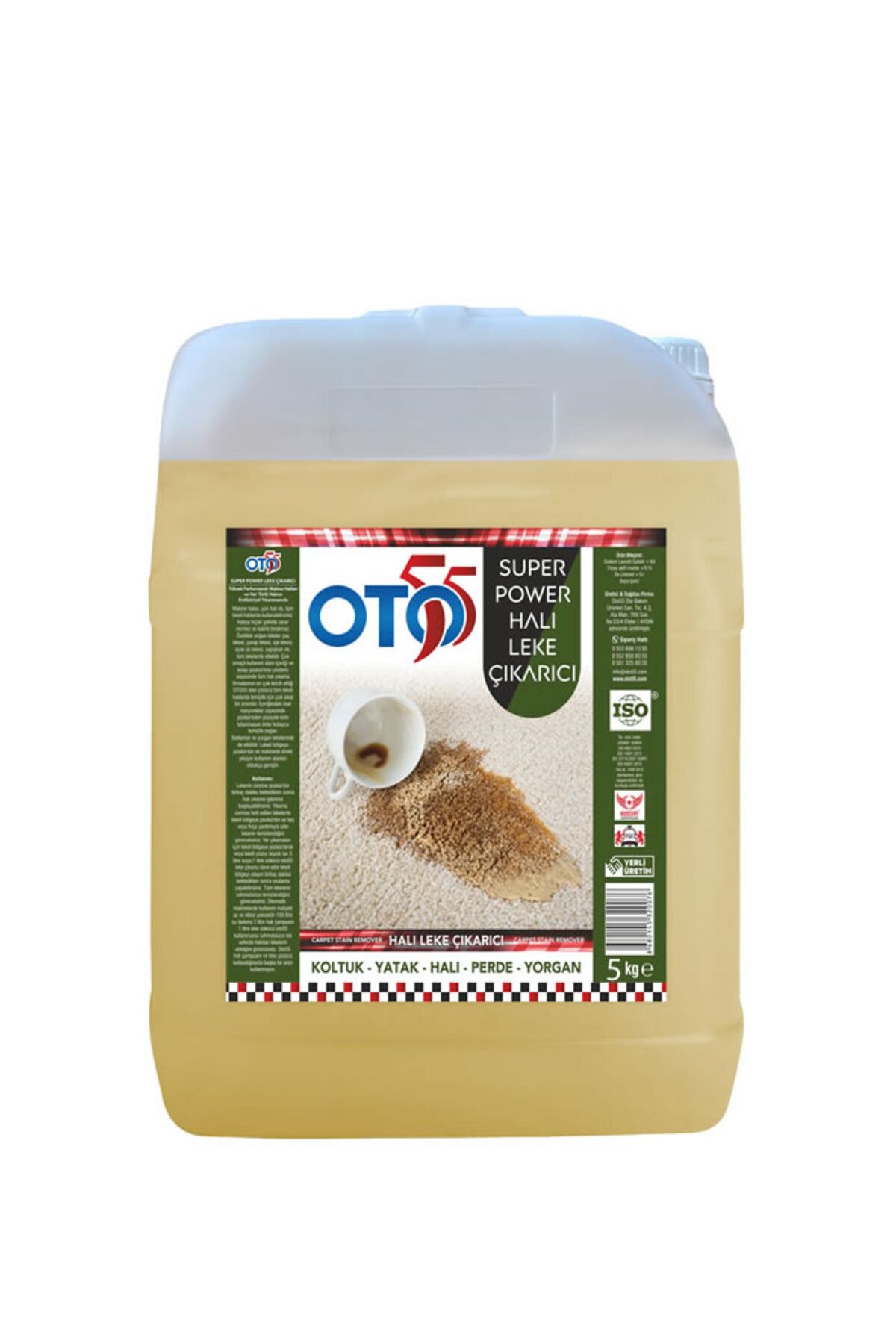 OTO55 Halı Leke Çıkarıcı 5 Kg