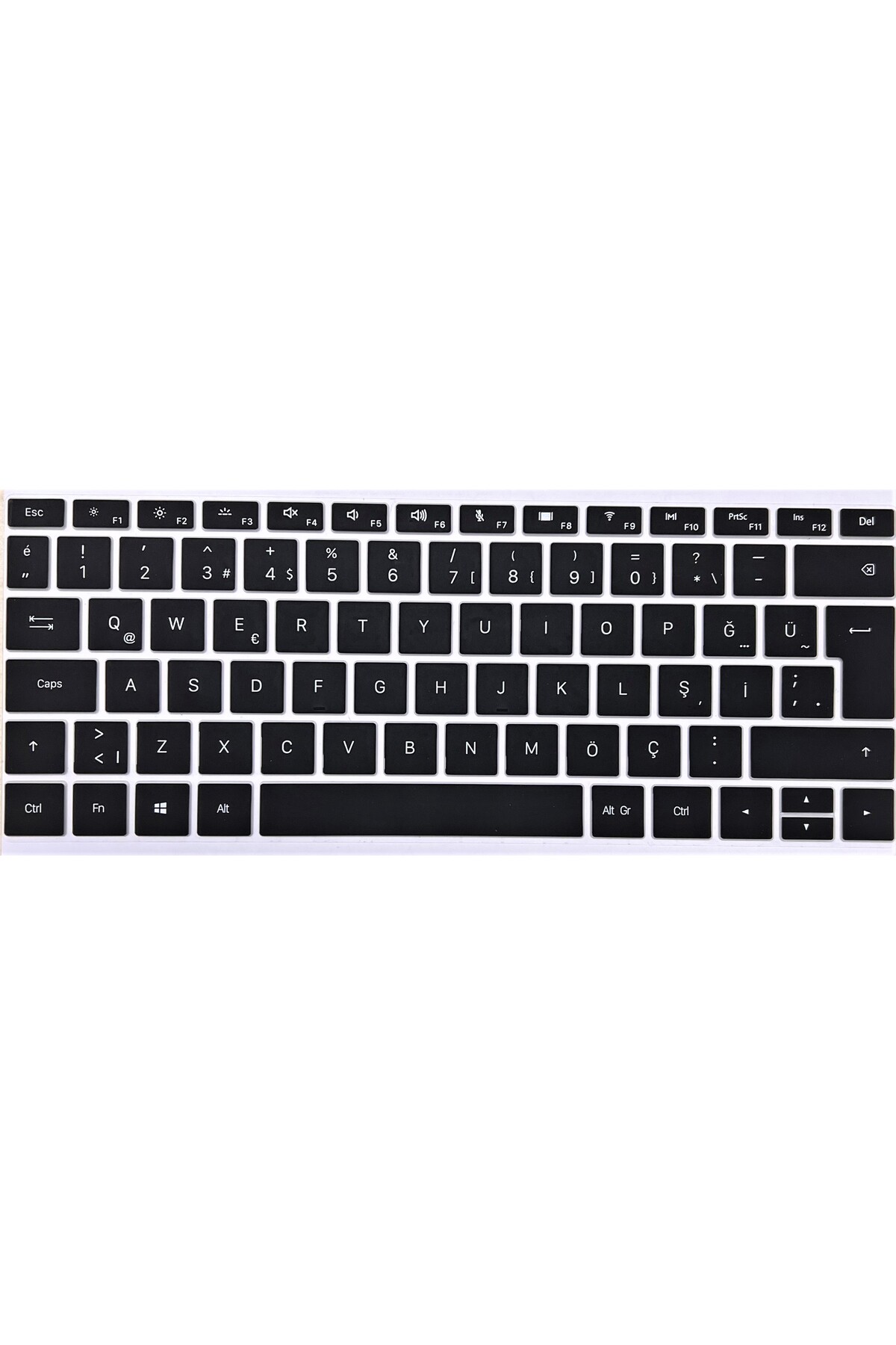Huawei Matebook 13 2020 Türkçe Q Silikon Klavye Koruyucu Hn-w19r / Wrt-w19