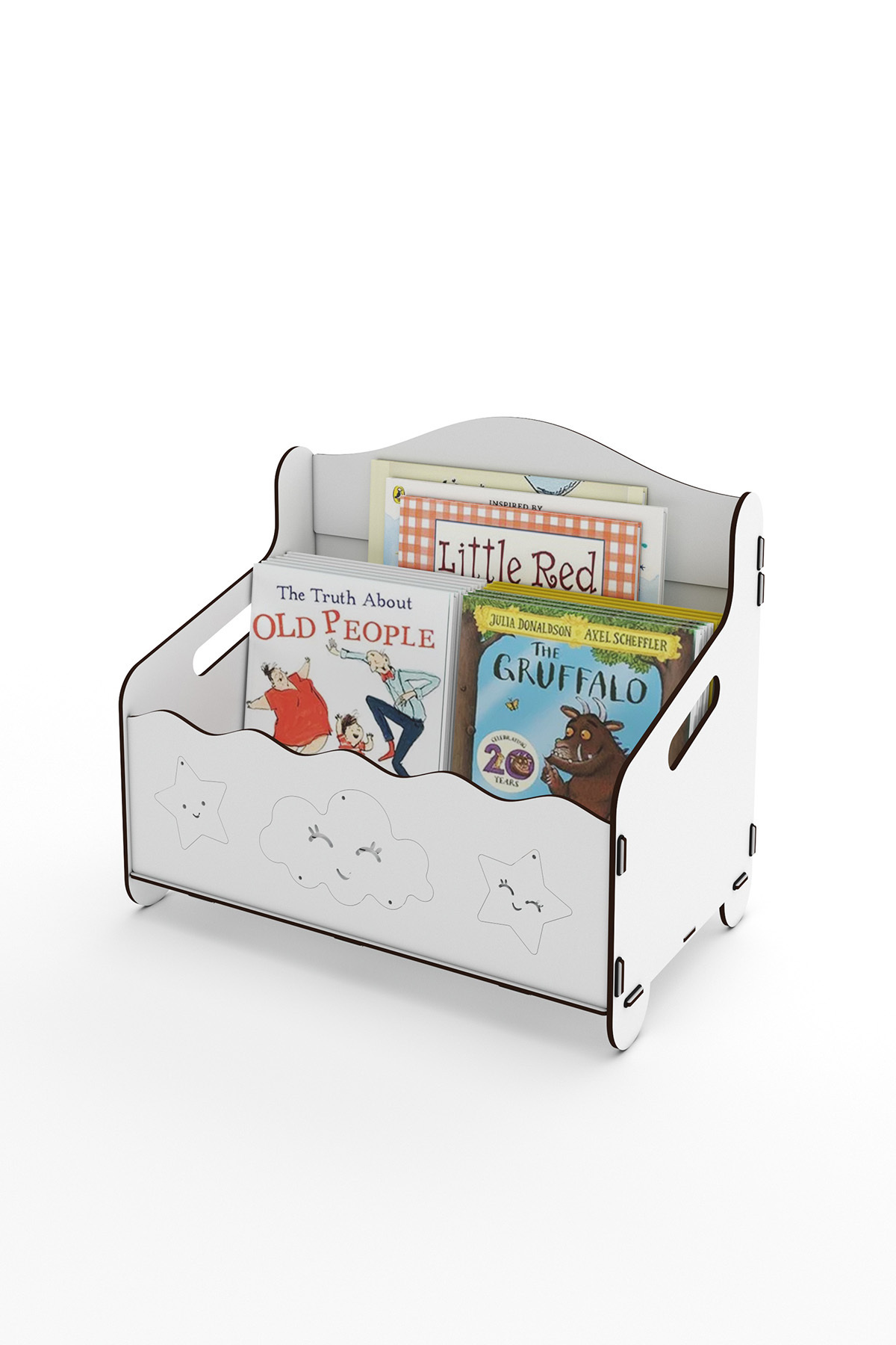 Mingitav Monte Montessori Bank Kitaplık Dergilik Çocuk Odası Ahşap MDF Bebek Kitaplığı Mini Çocuk Kitaplığı fotoğrafı 7 (önizleme)