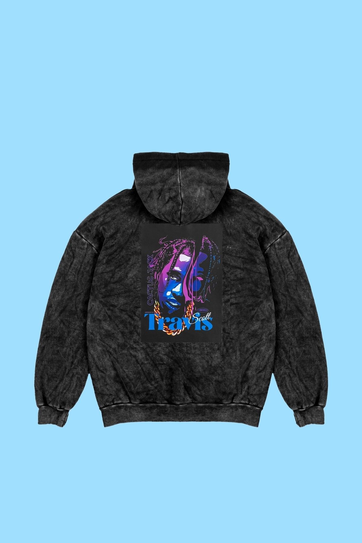 Travis scott top purple hoodie