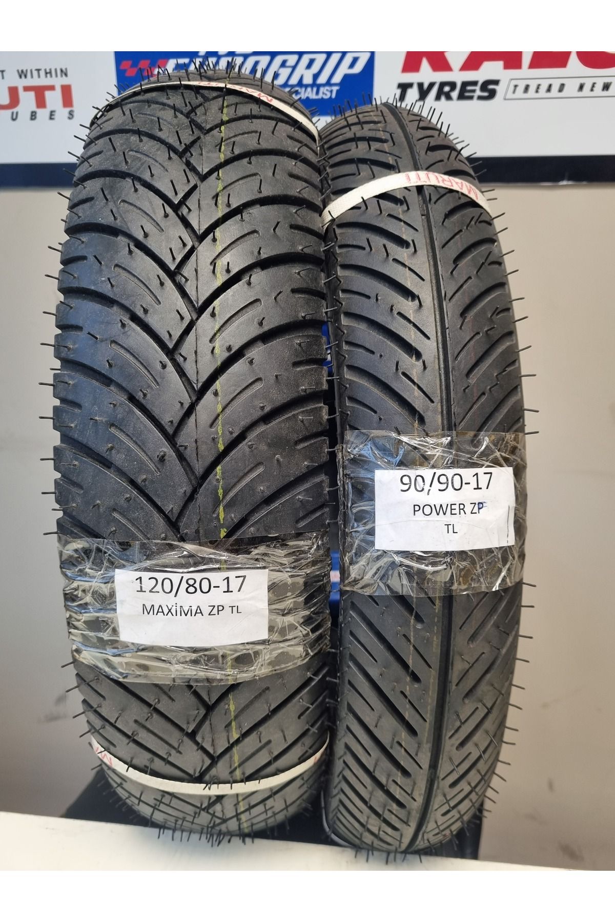MARUTİ TYRES Rks Titanic 150  Uyumlu ÖN VE ARKA LASTİK TAKIMI 90/90-17 , 120/80-17 MAXİMA ZP