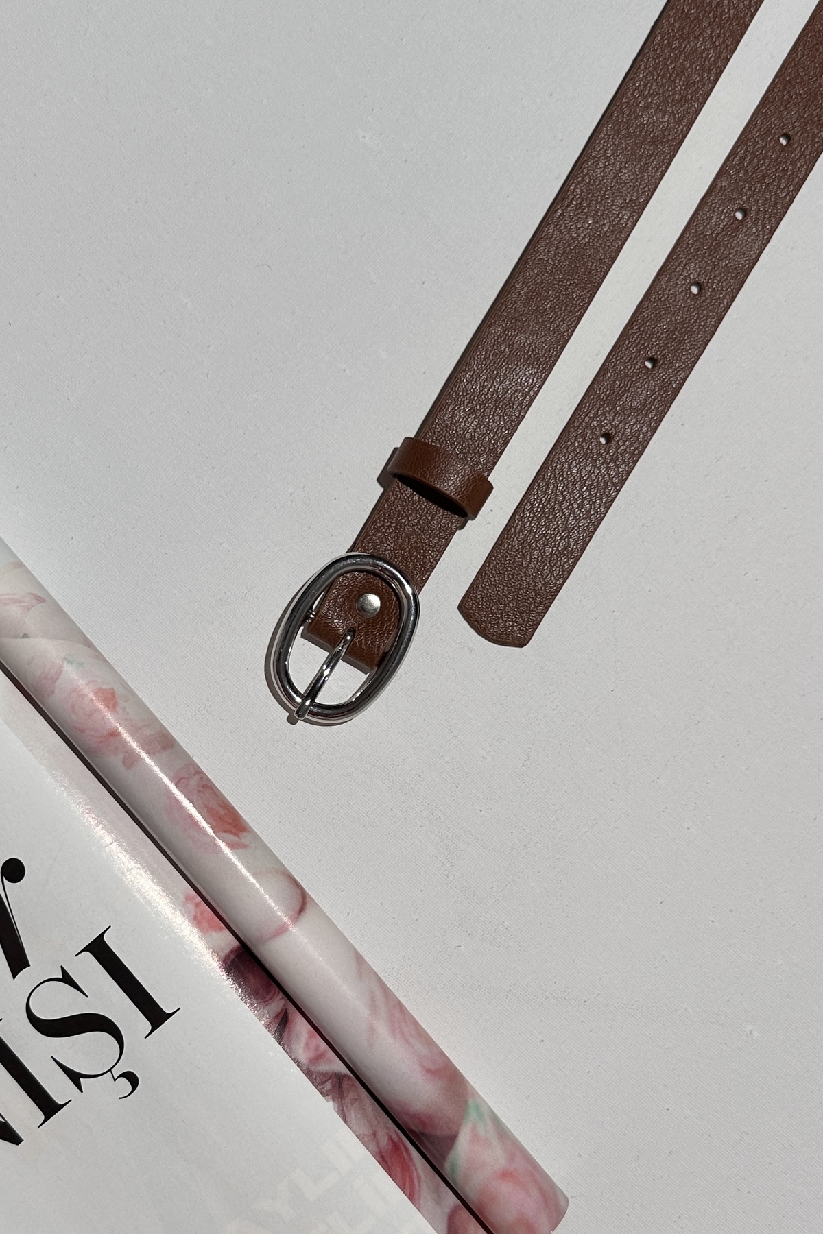 Women Silver Buckle Belt Waist Belt Jacket Belt Dress Belt Pants Belt
