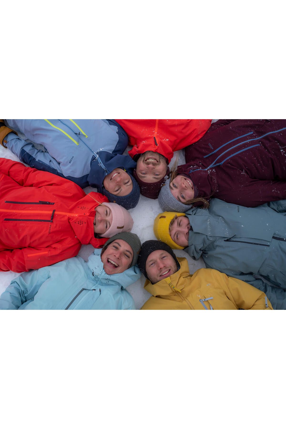 Decathlon Wedze Adult Ski Beanie - آبی دریایی ماهیگیر