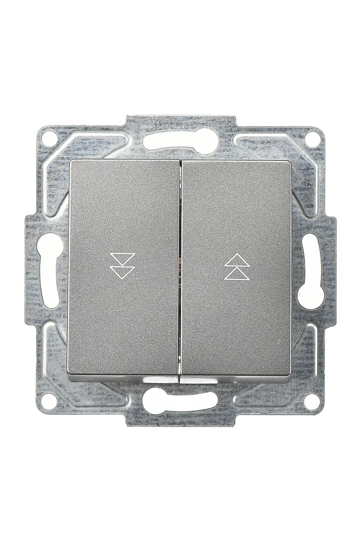 Günsan-Eqona Radius Neoline Blinds Control Switch (TWO BUTTONS) (WITH CLIP), Smoked (MECHANISMAL KEY) 2