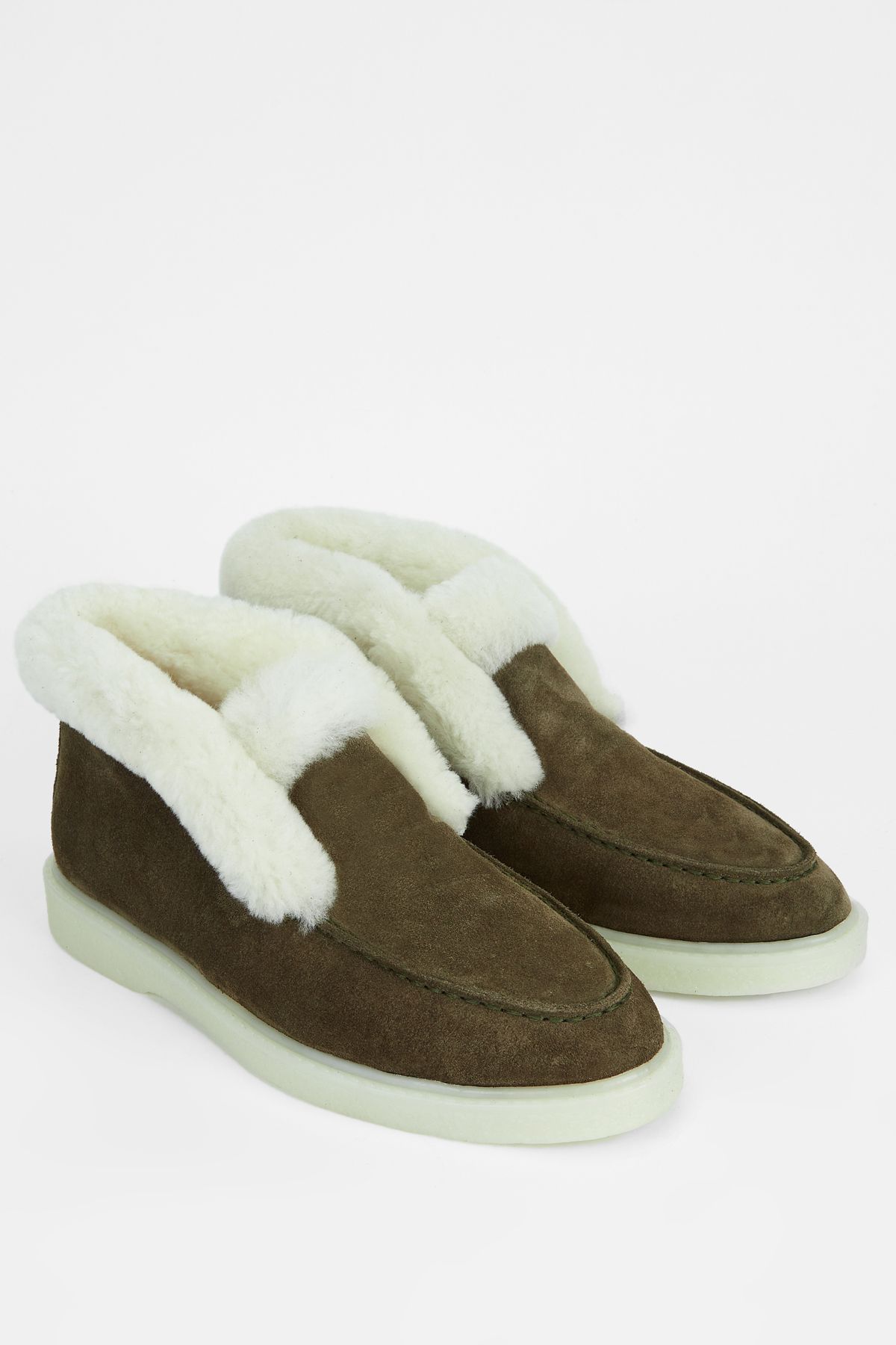 چکمه های گاه به گاه چرم اصل زنانه 902 4044 Bn Boots Sk23/24 Tamer Tanca