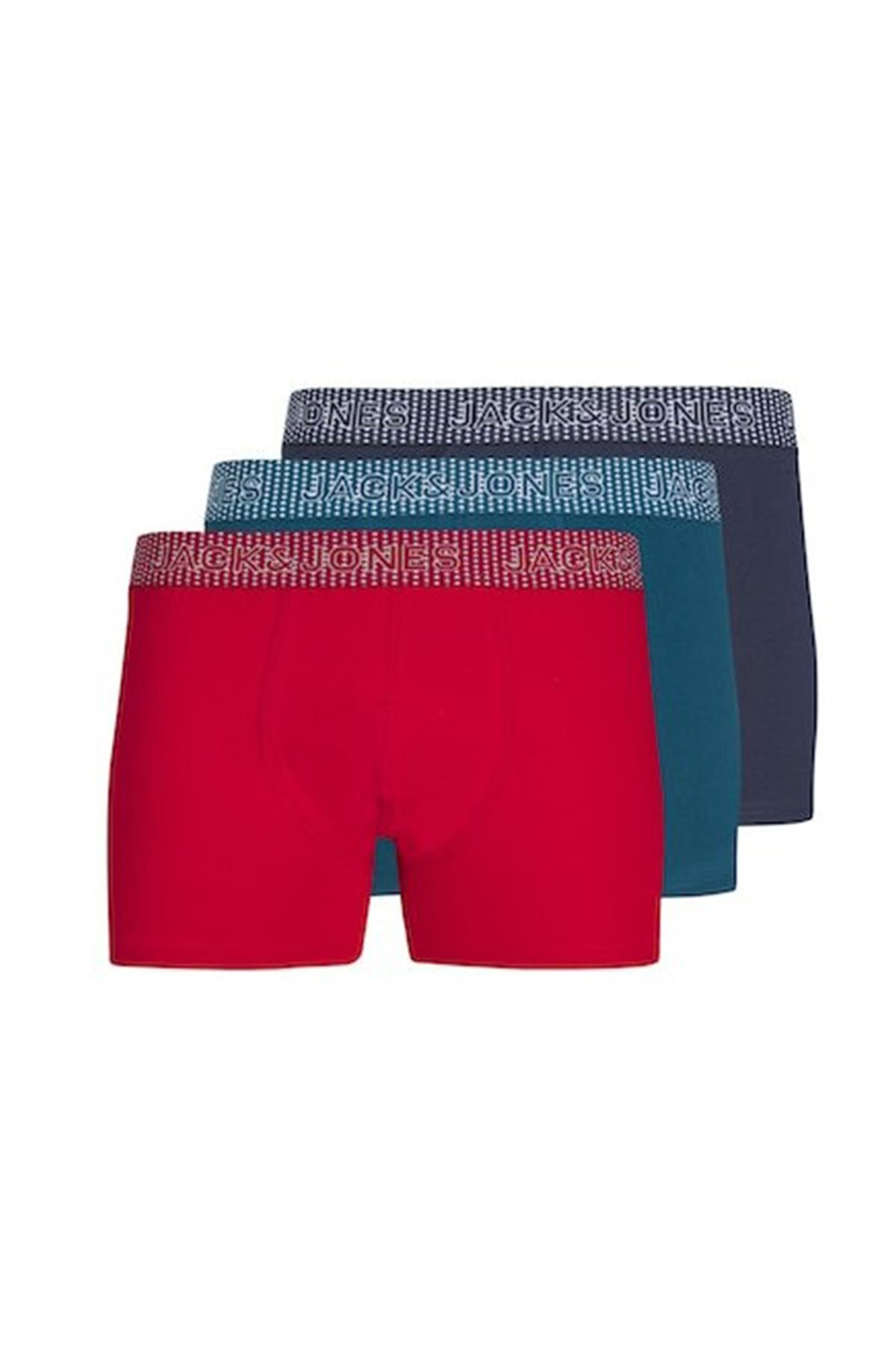 بوکسور سه تکه ویکی سالید مردانه جک اند جونز باکسر Jack & Jones