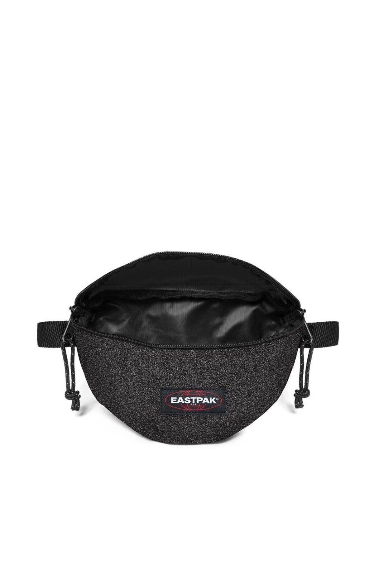 Eastpak Springer Black Glitter Waist Bag Trendyol