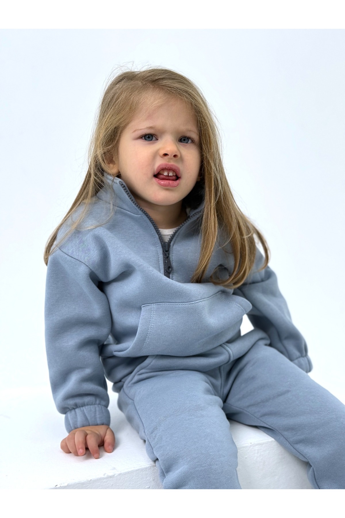 ست نوزادی پسرانه – دخترانه آبی EYC BABY | TYCPUDFNCN170437272035559 اورجینال - تصویر 2