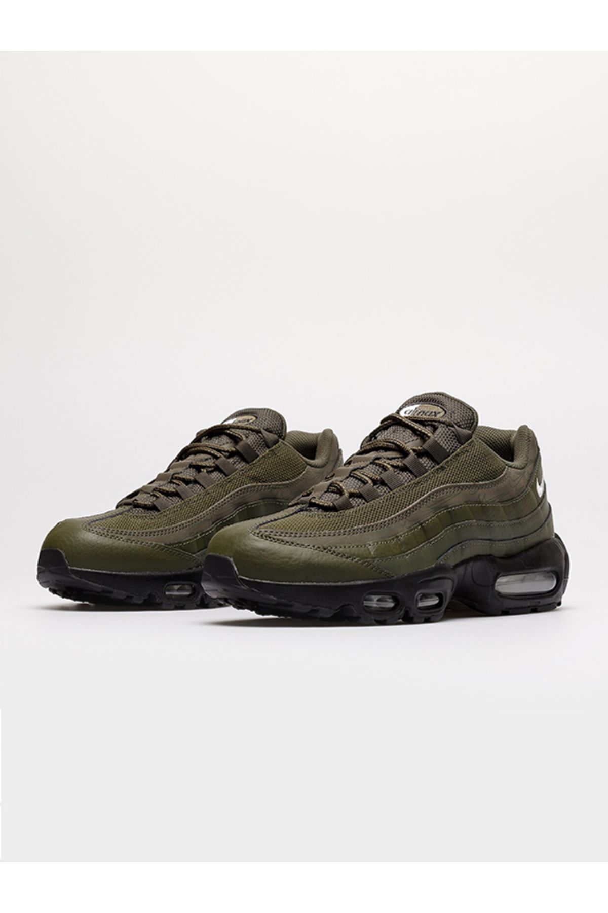 Nike Air Max 95 Cargo Khaki Reflective Sneaker Haki Erkek G nl k