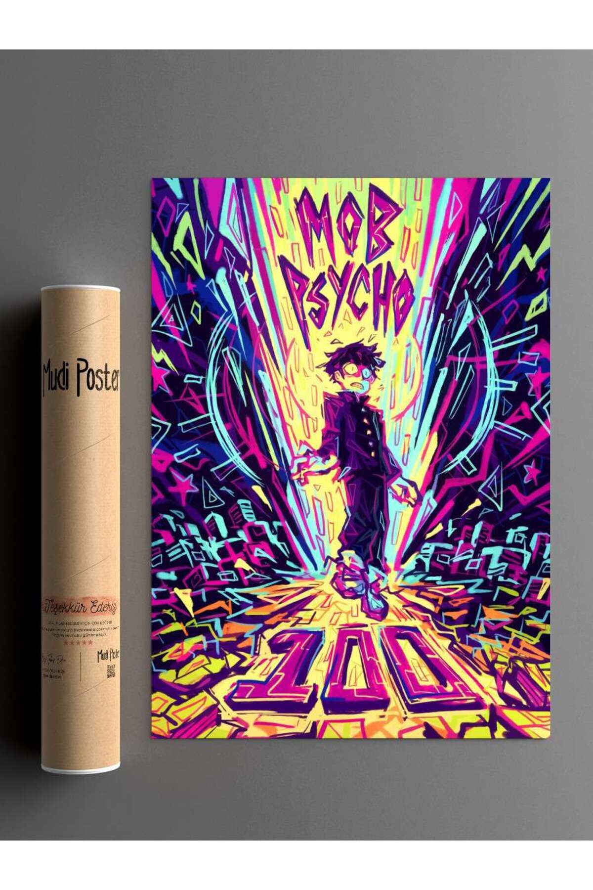 Mudi Store-Ahhh Anime Poster Unframed High Quality Anime Wall Poster 2