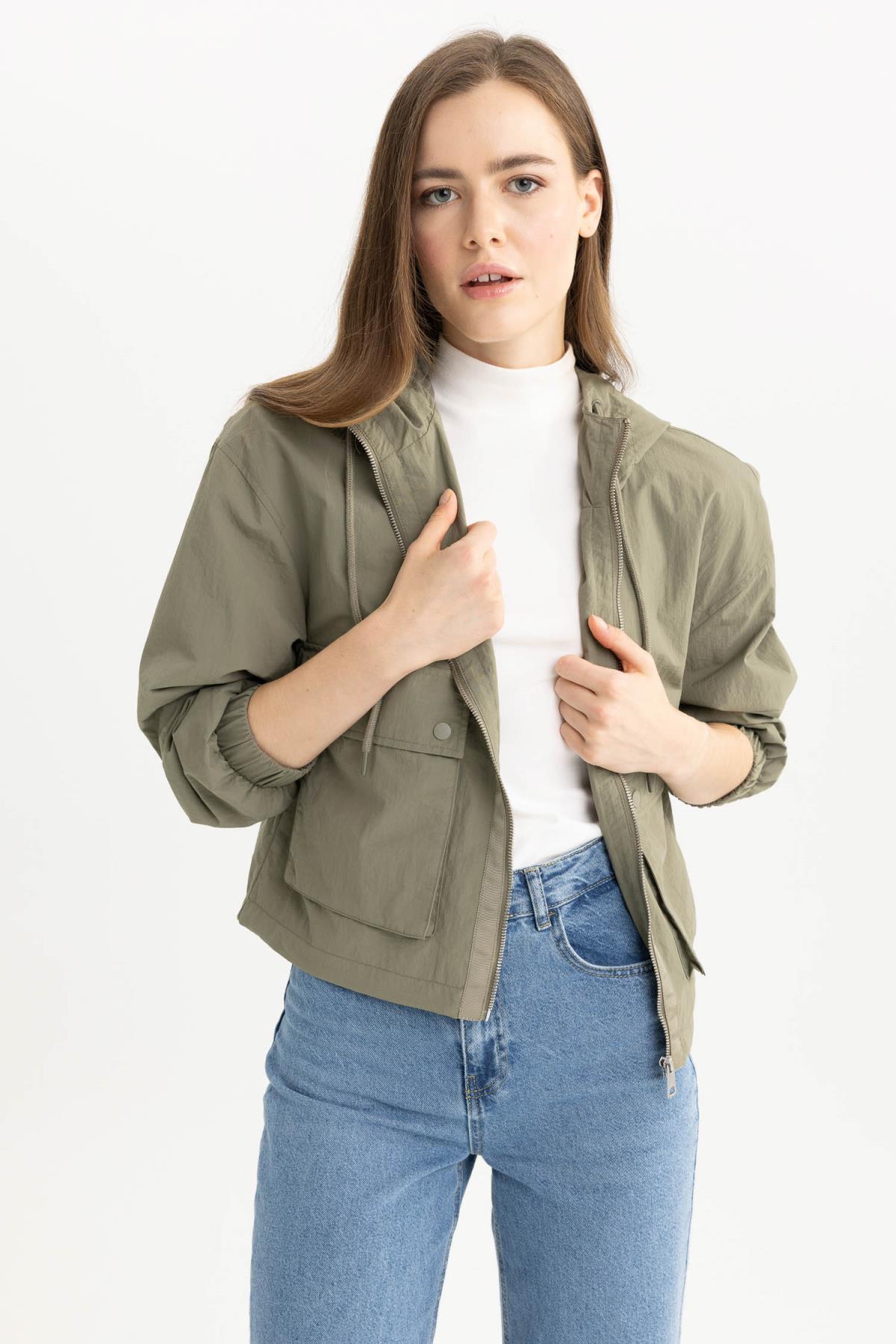 کاپشن زنانه دفاکتو | A8577AX24SP Defacto - Image 3