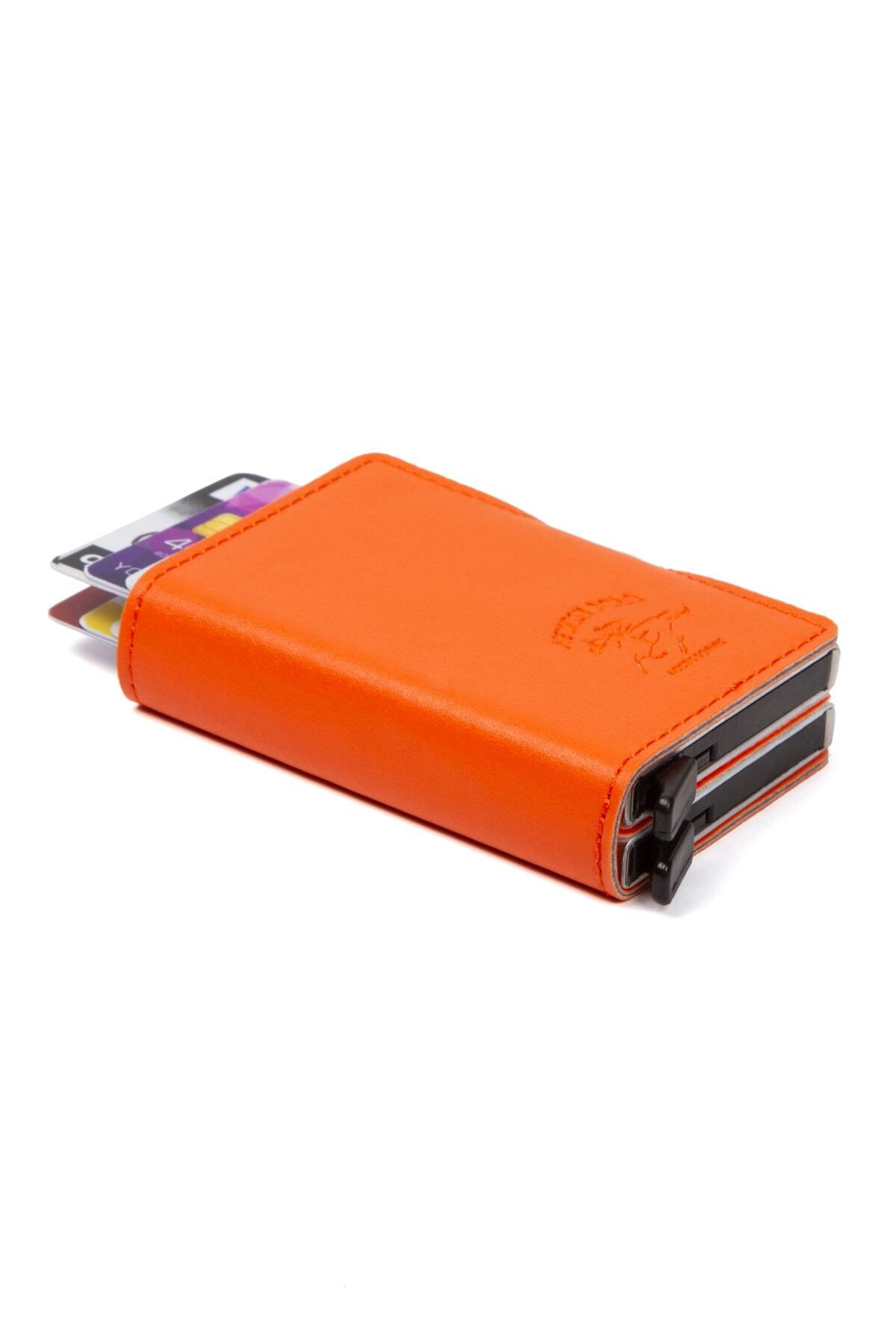 Newish-Double Automatic Card Mechanism Card Holder Wallet with Rfid Blocking Feature (6.5x9.5cm) 3