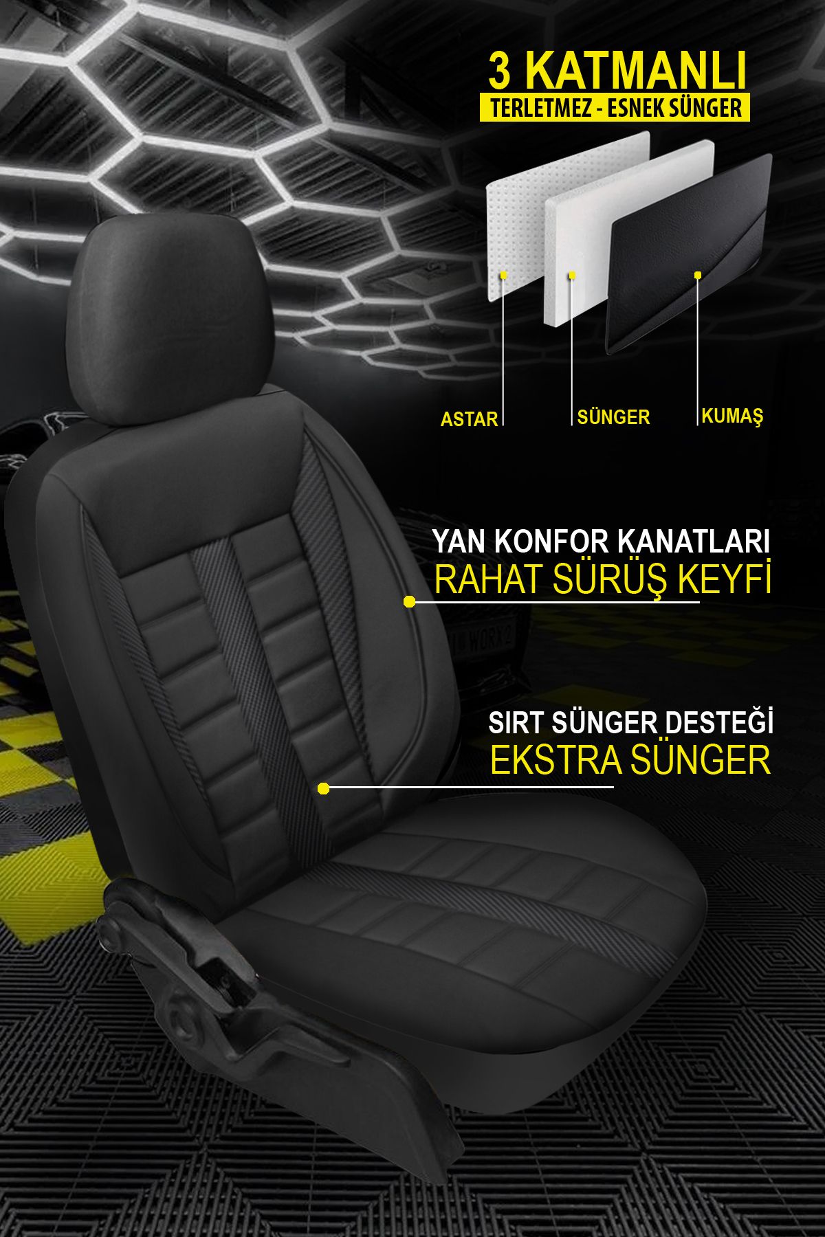 Peugeot 207 top seat covers