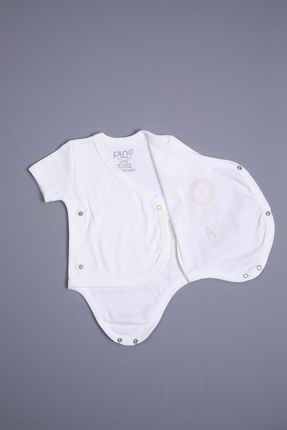 بادی نوزادی پسرانه – دخترانه زرد Babyhola | 34951 اورجینال - تصویر 5