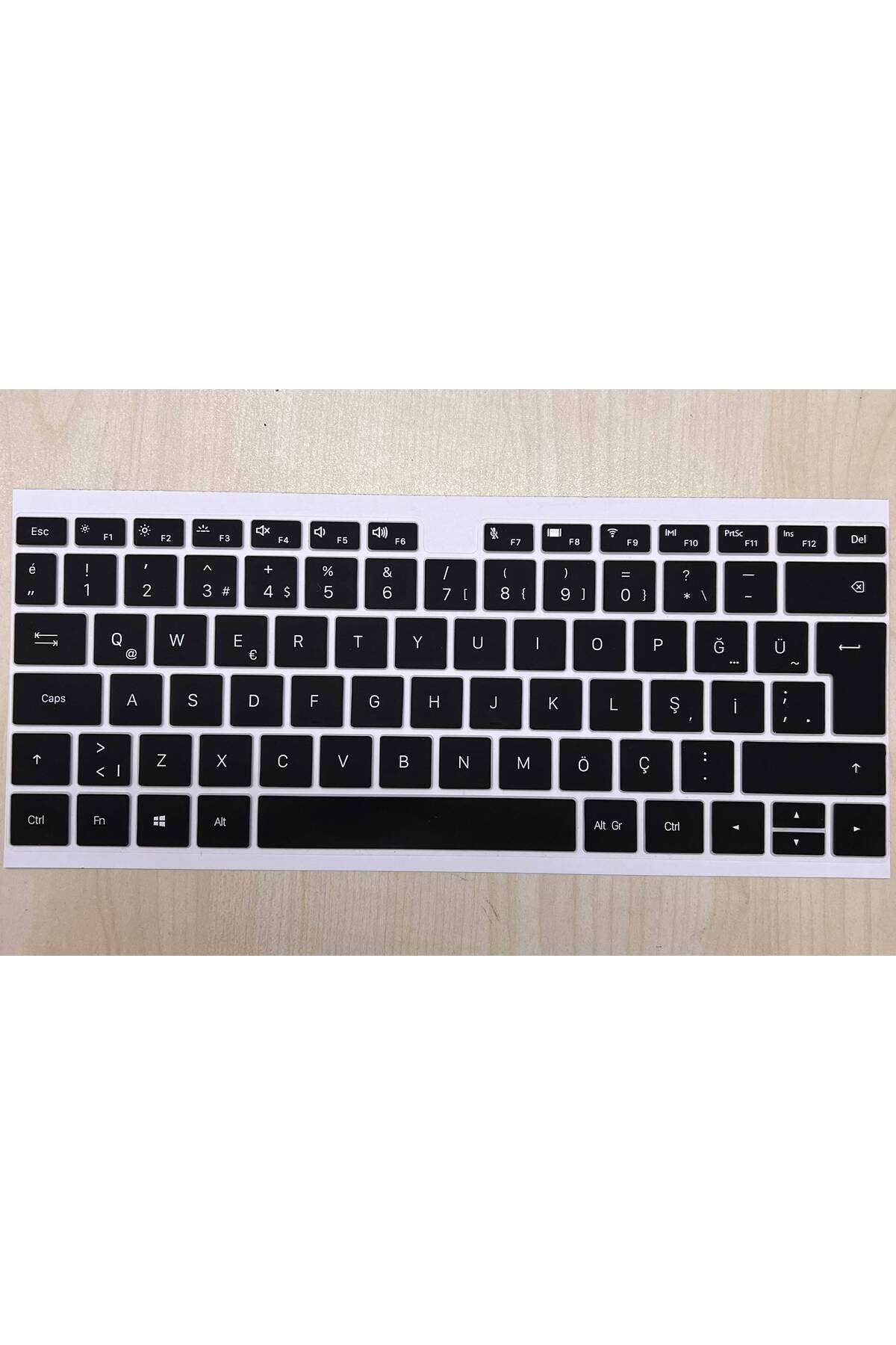 Huawei Matebook 14 Türkçe Q Silikon Klavye Koruyucu Klvl-wfh9 Klvd Wfe9 Dokunmatik Ekran 2