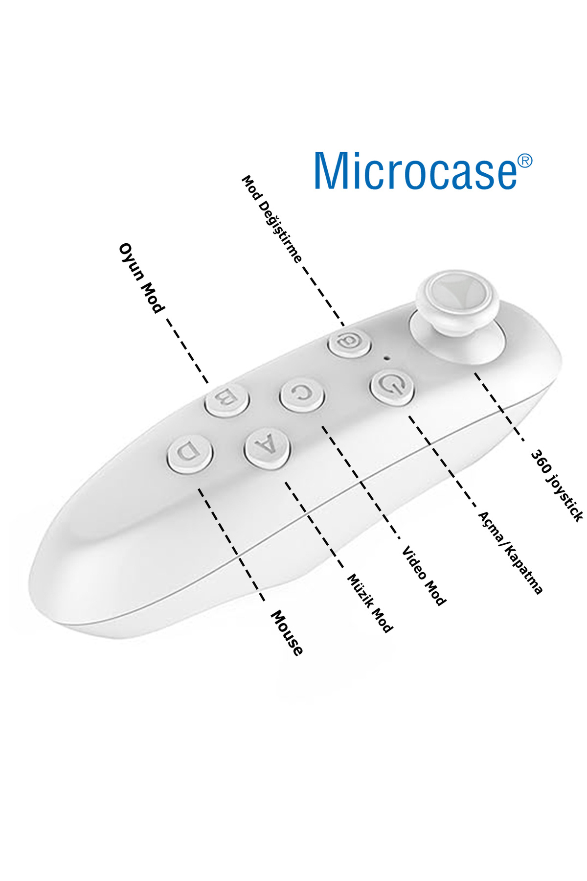 VR Kablosuz Bluetooth Kumanda Joystick Gamepad -AL4189 8