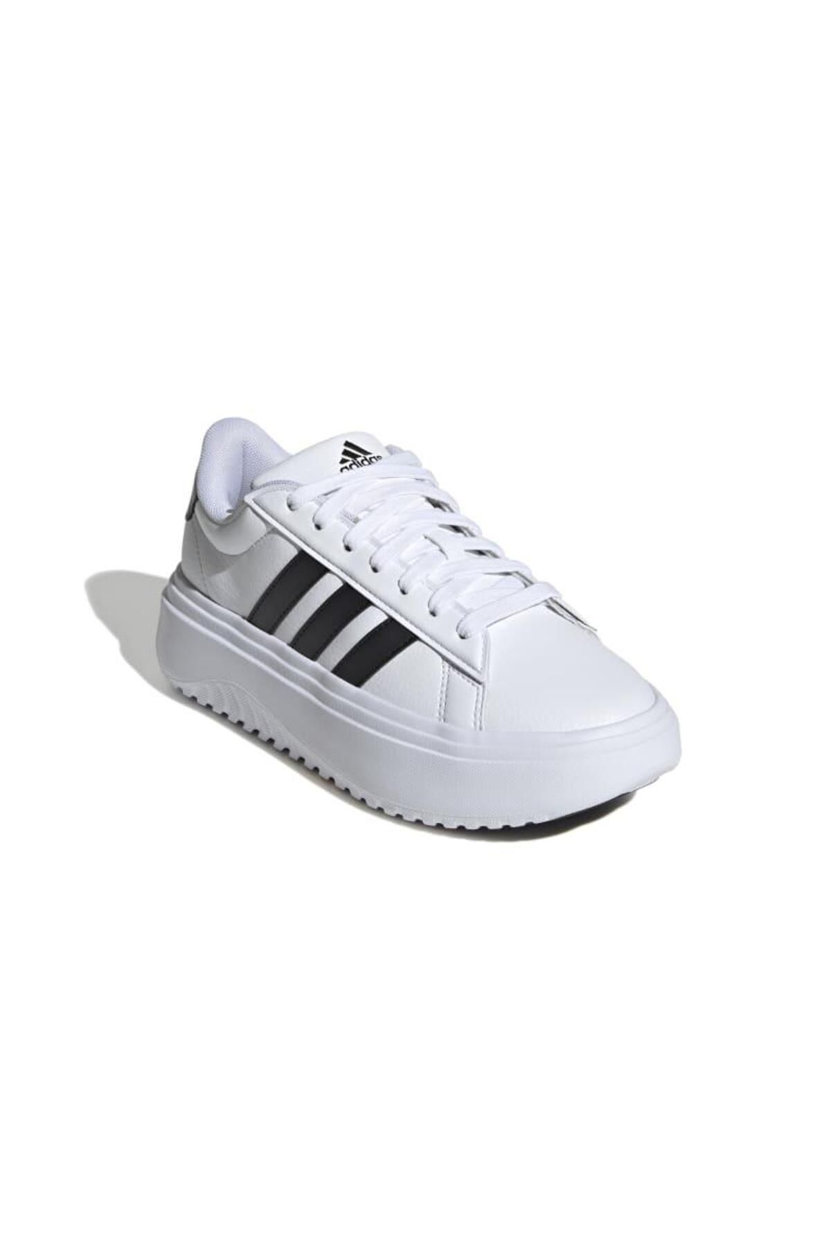 اسنیکر سفید زنانه کفش های روزانه Grand Platform IE1092 adidas