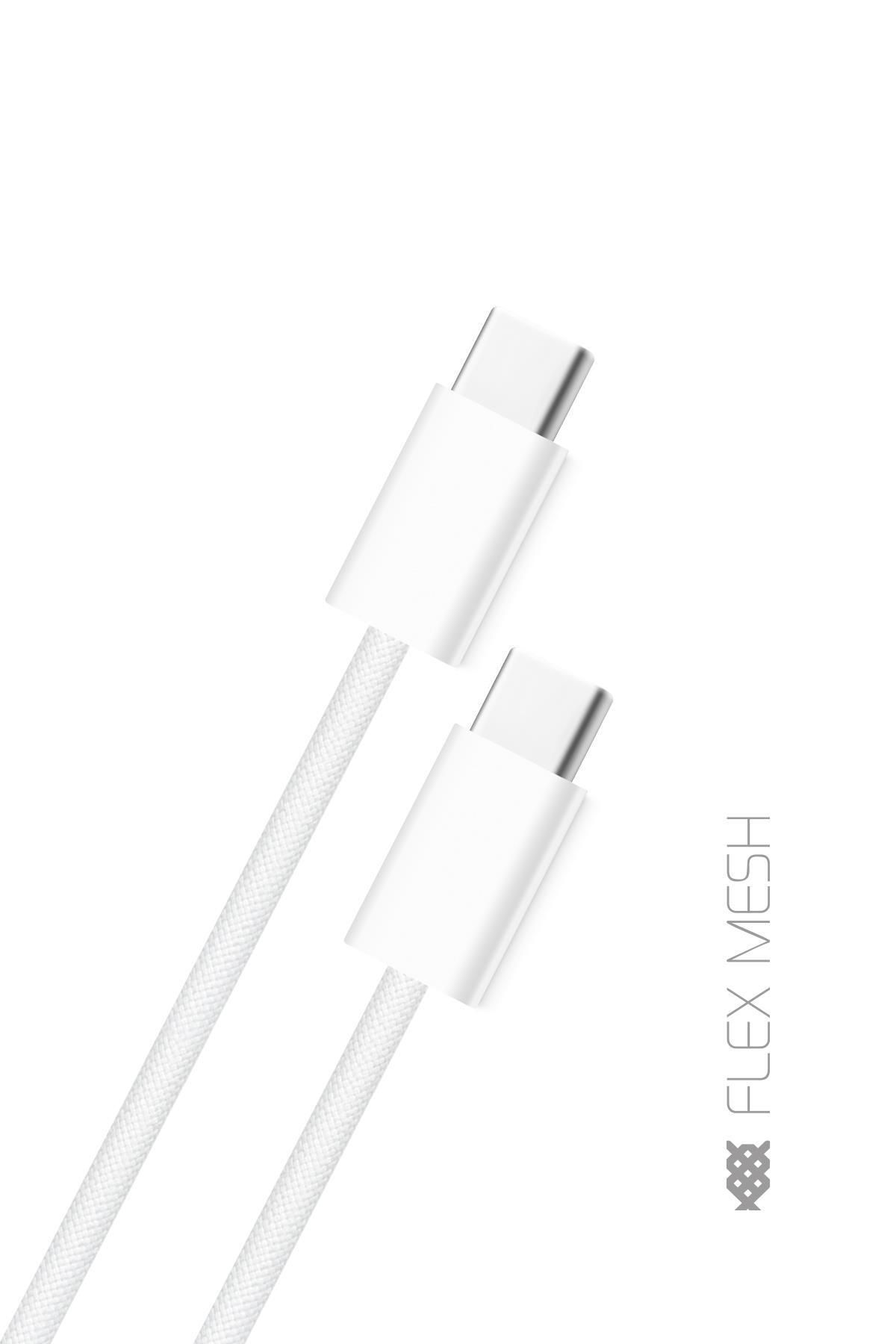 Powerway 60W Süper Hızlı Turbo Şarj Destekli Type-C Şarj Kablosu Iphone 15 Uyumludur IP60