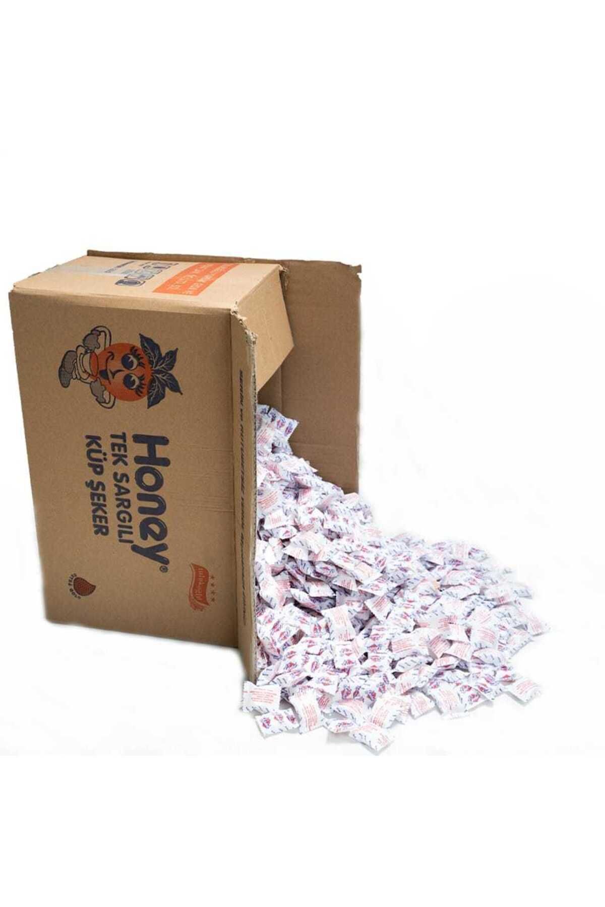 FİGANLAR 5 Koli Tek Sargılı Hijyenik Küp Şeker 5 Kg
