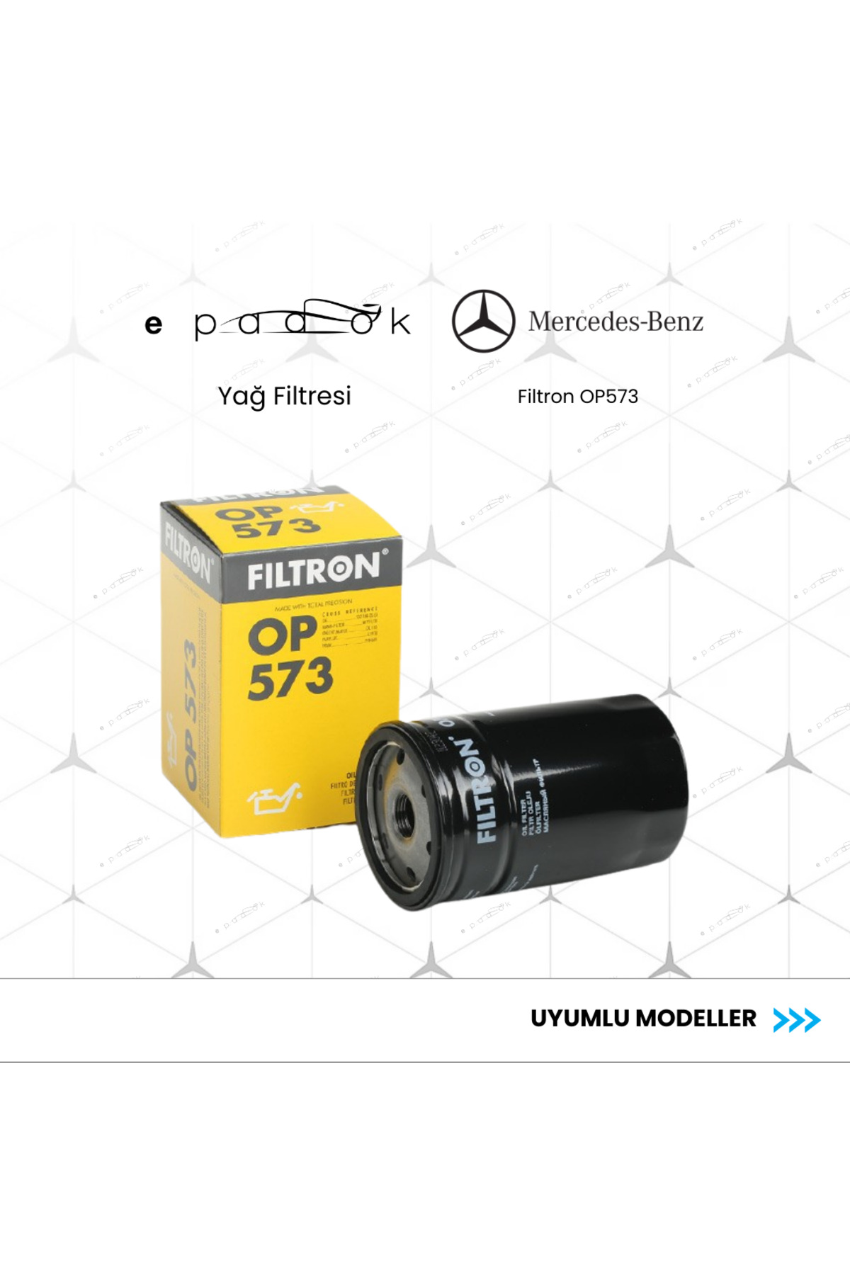 Filtron Mercedes 190 Serisi W201 Yağ Filtresi 190E