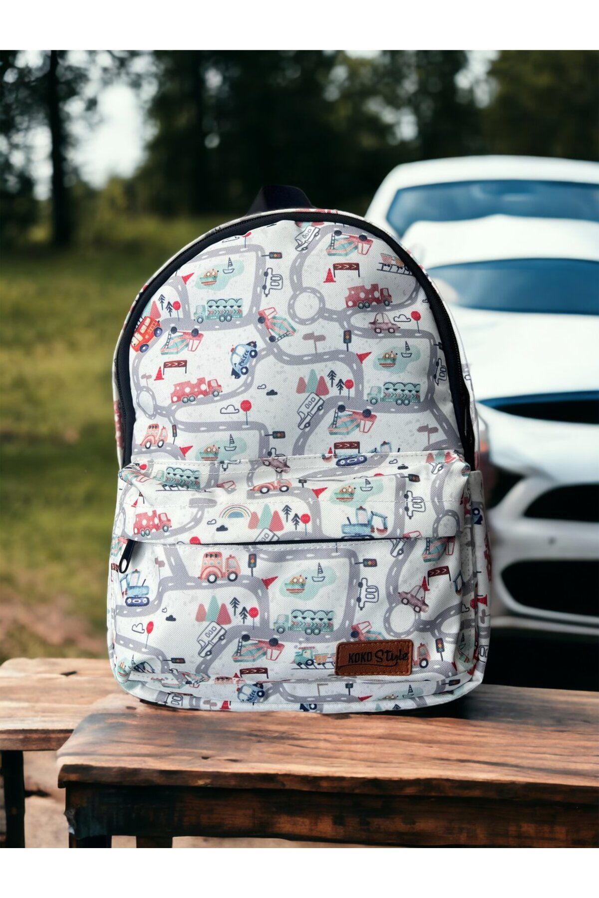 Kokopatik Rucsac Cu Model Great Adventure Traffic Unisex - Mărime unică