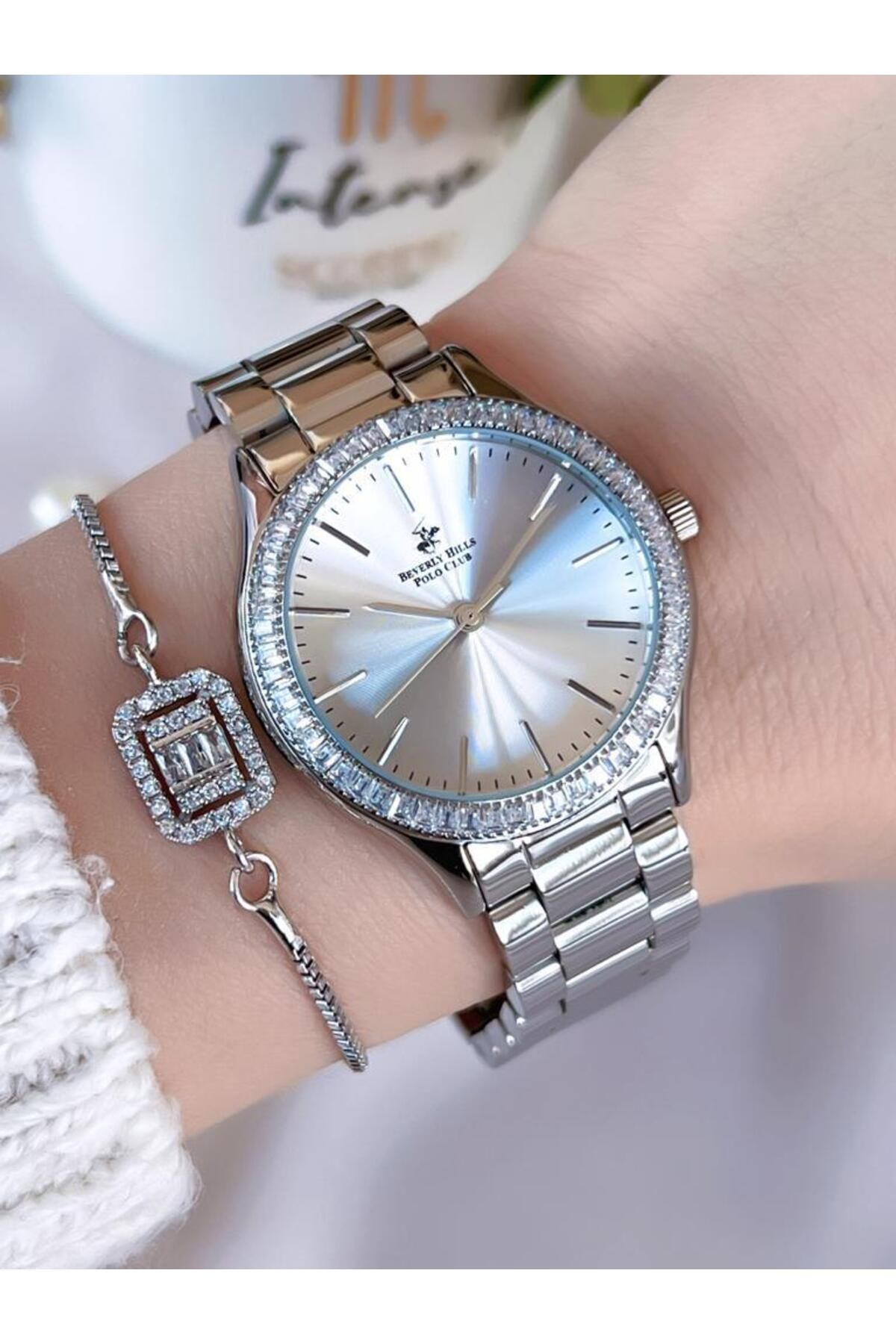 Beverly hills polo club watch silver shop