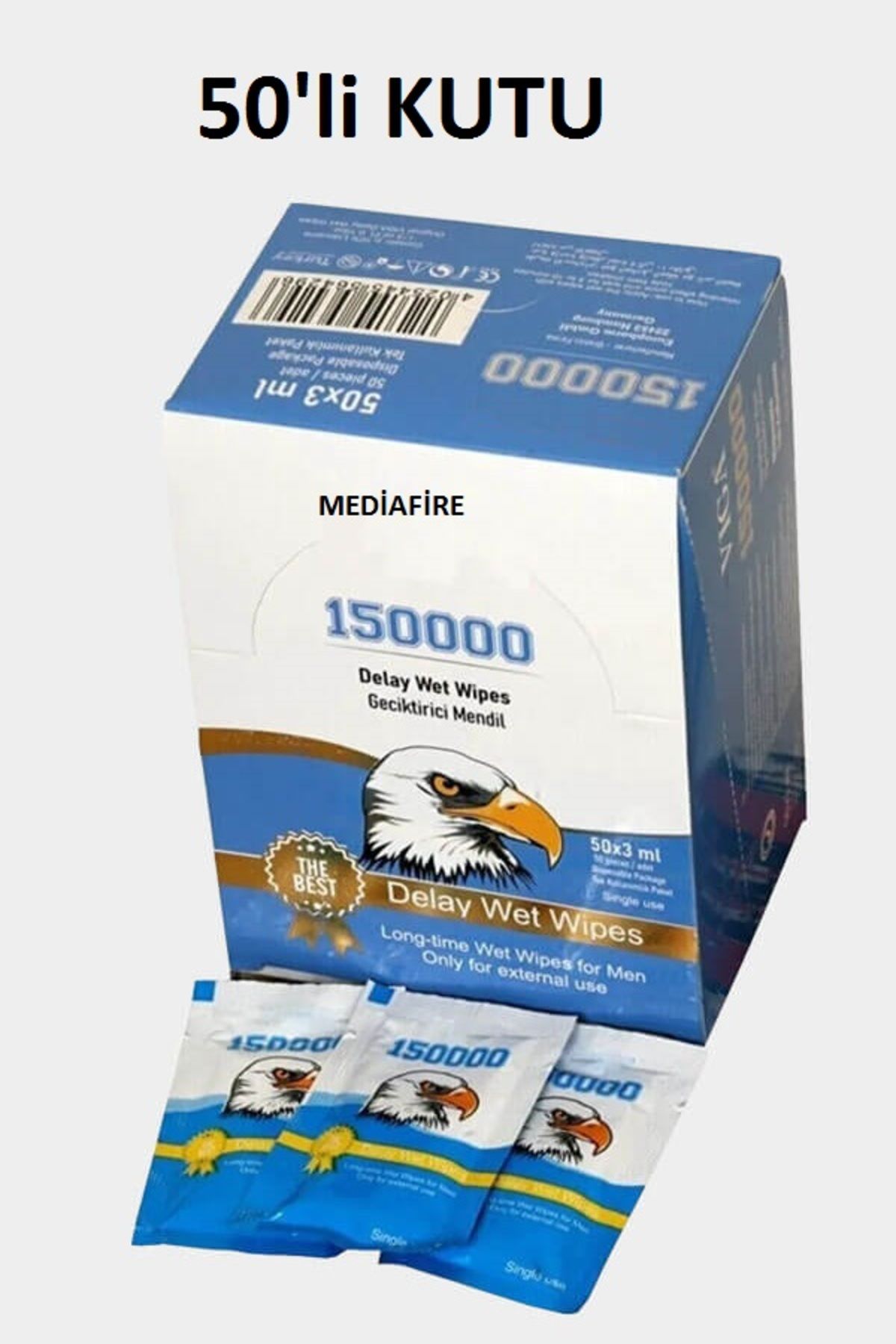 VİGA GECİKTİRİCİ MENDİL 50'Lİ PAKET