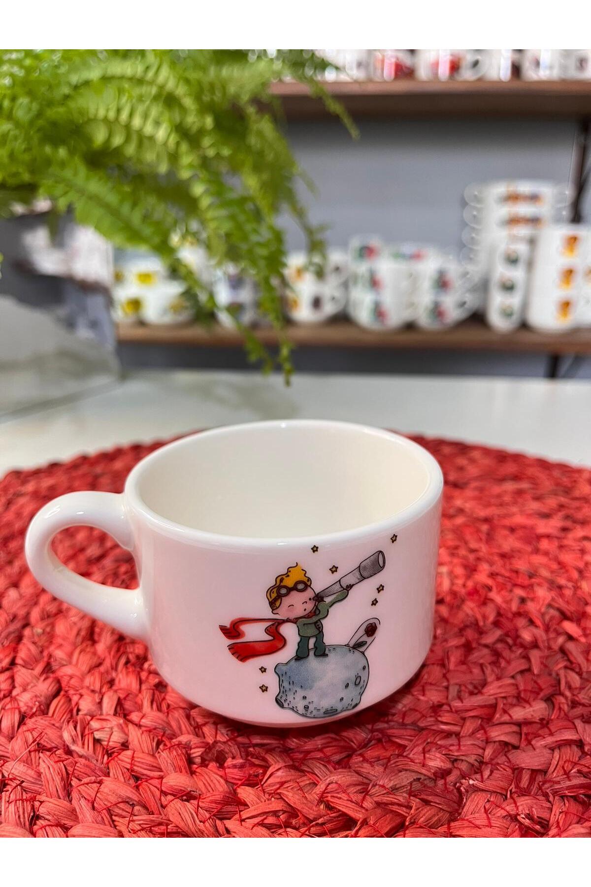 TEBAK COLLECTION KÜÇÜK PRENS LE PETİT PRİNCE DESENLİ 6 parça ÇOCUK BEBEK YEMEK TAKIMI BESLENME SETİ fotoğrafı 5 (önizleme)