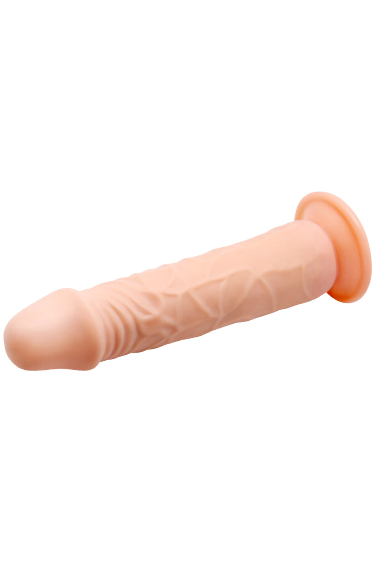 Güçlü Vantuzlu Damarlı Soft Realistik Penis Anal Dildo Vibratör 3