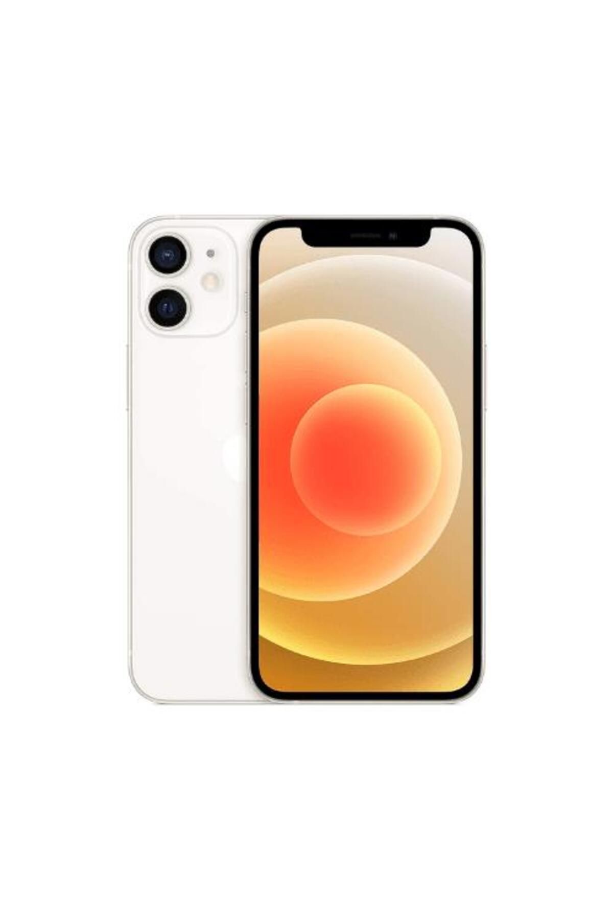 Yenilenmiş iPhone 12 Mini 64 GB Beyaz Cep Telefonu (12 Ay Garantili) - C Kalite