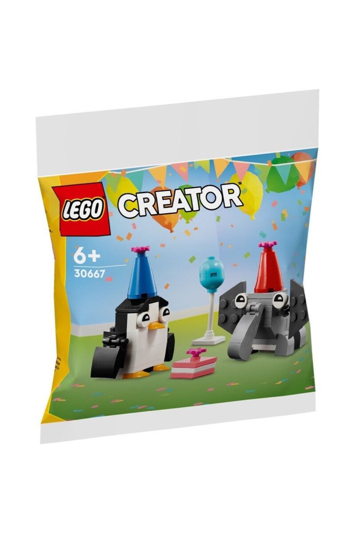 Полиэтиленовый пакет LEGO Creator Animal «День рождения» (72 предмета) 30667 TYCH9TAT6N170447250294476