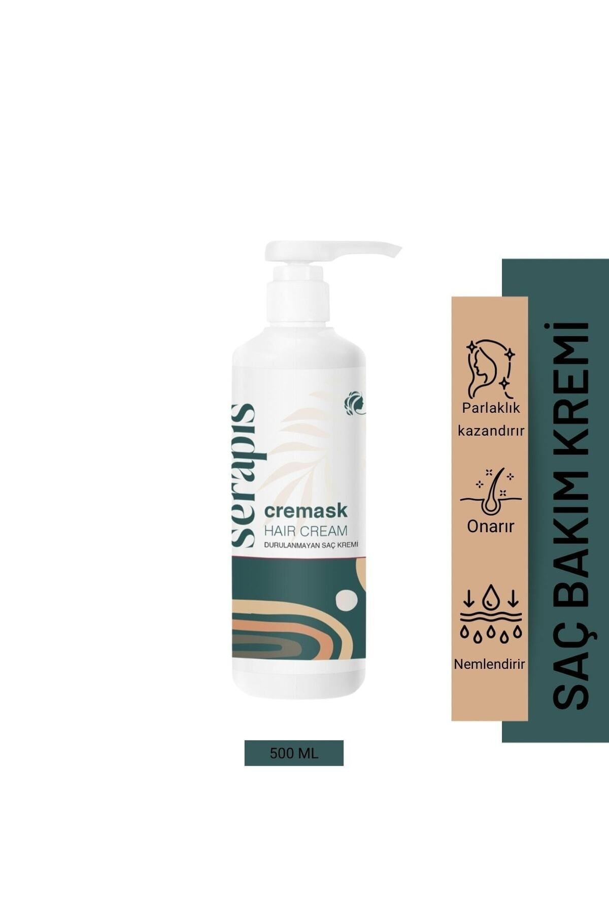 Durulanmayan Onarıcı Saç Kremi 500 Ml/cremask