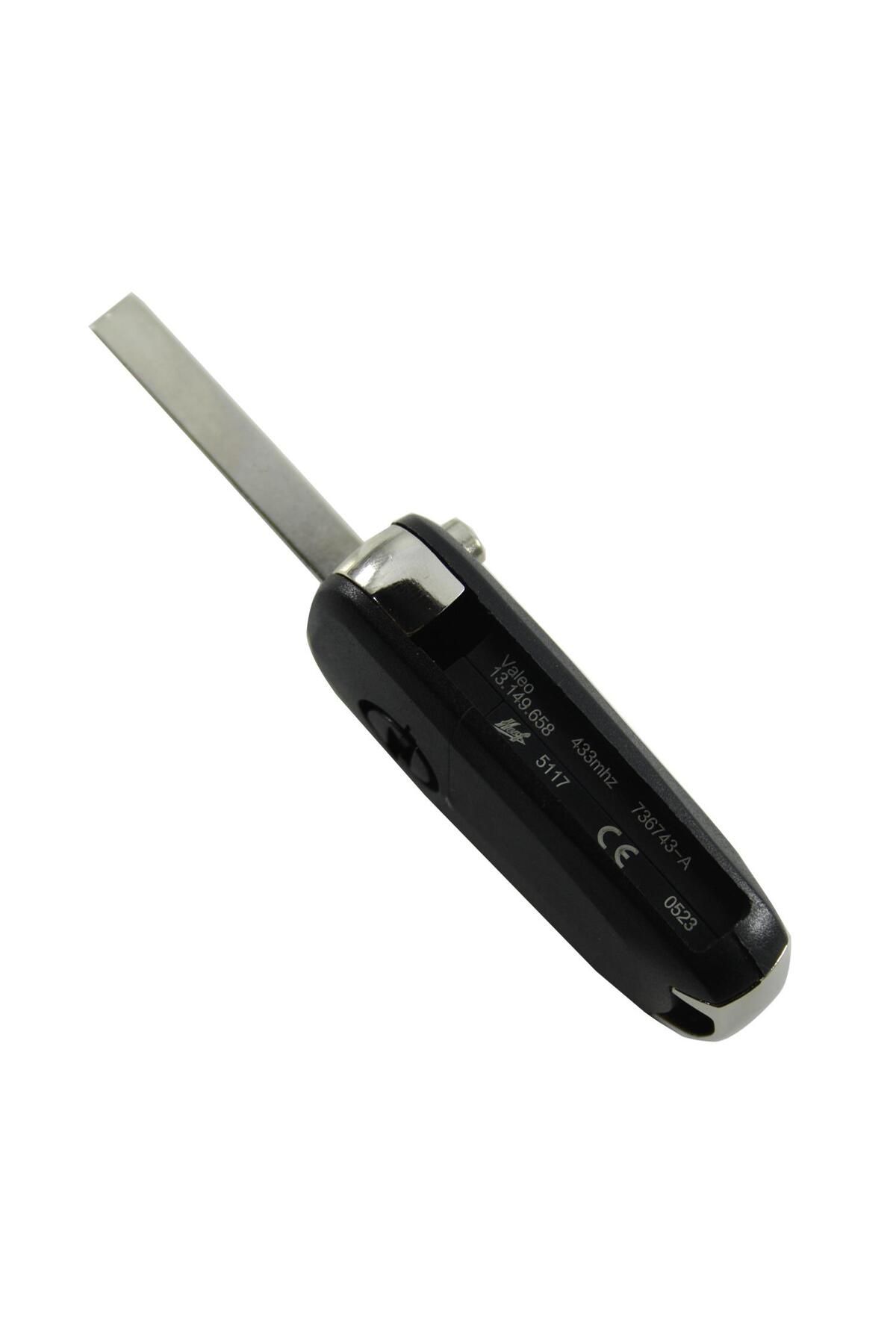 Opel-Vectra C 3 Button Written Switchblade Empty Cap 4
