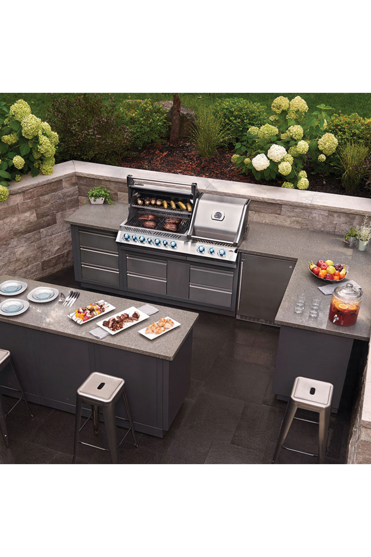 Built-in Prestige Pro 825 Rbi Tezgah Üstü Gazlı Barbekü | Gazlı Mangal 3