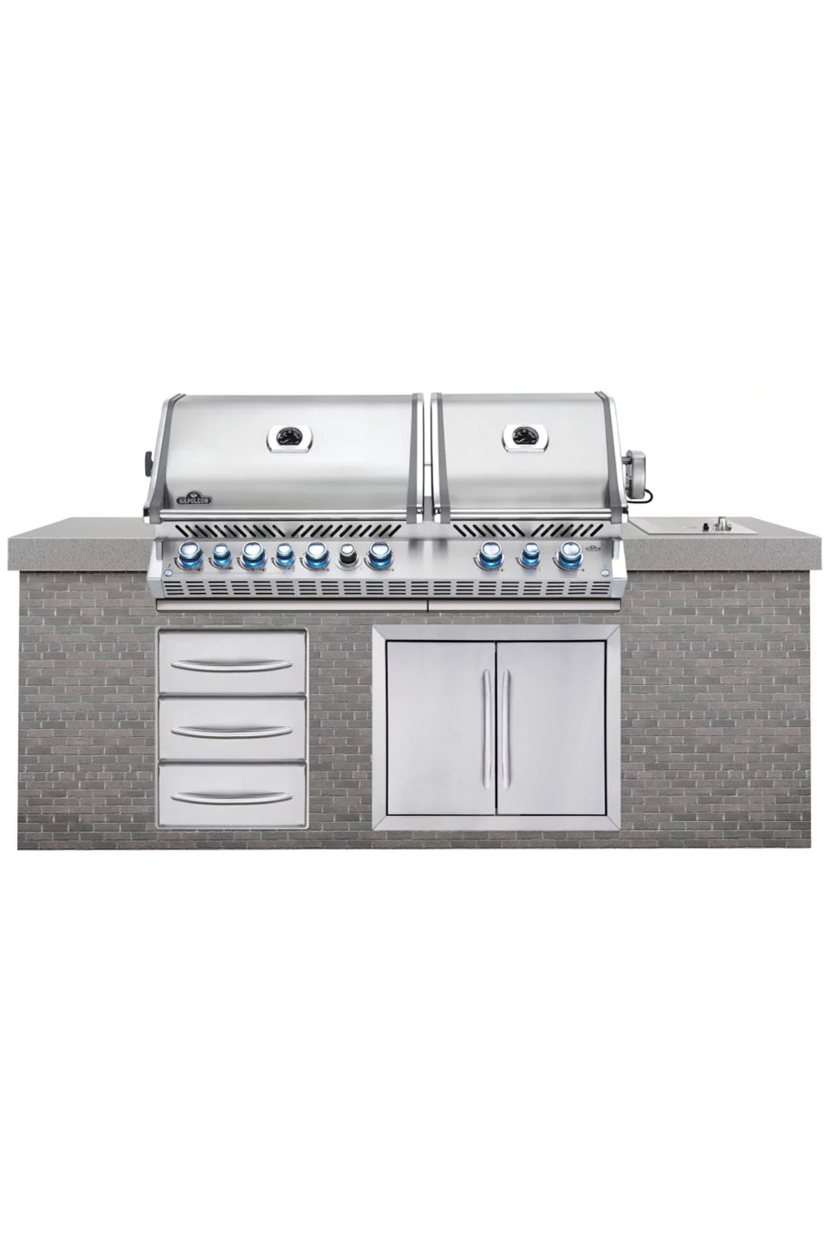 Built-in Prestige Pro 825 Rbi Tezgah Üstü Gazlı Barbekü | Gazlı Mangal 4