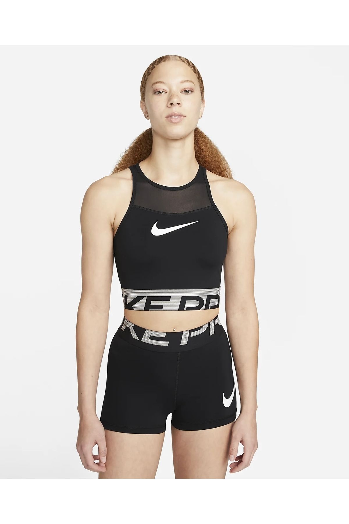 Nike Pro Dri Fit Graphic Cropped Women s Athlete NDD SPORT Trendyol