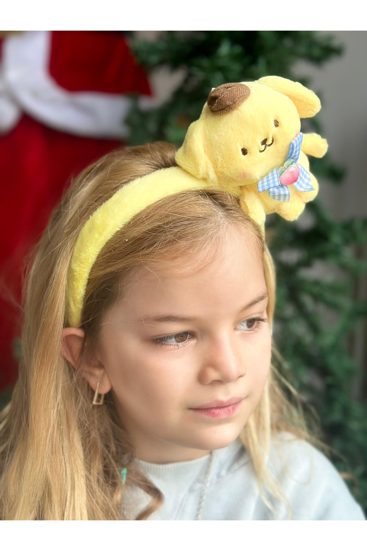 peluş oyuncaklı taç çocuk yetişkin tacı