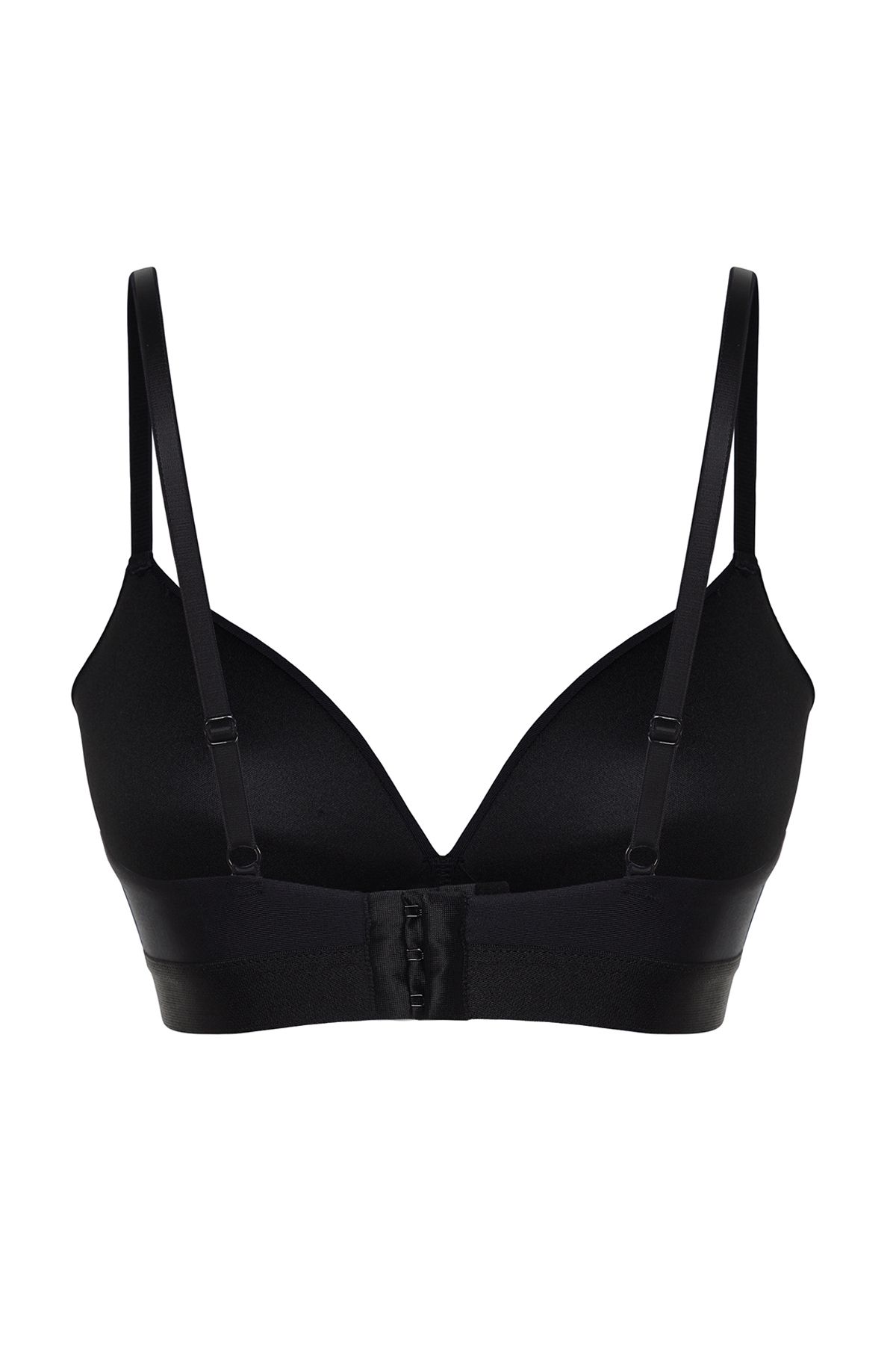 Trendyol Collection-Micro Black Knitted Bra - with Rope Strap, No Padding and No Underwire Thmss24Su00008 8
