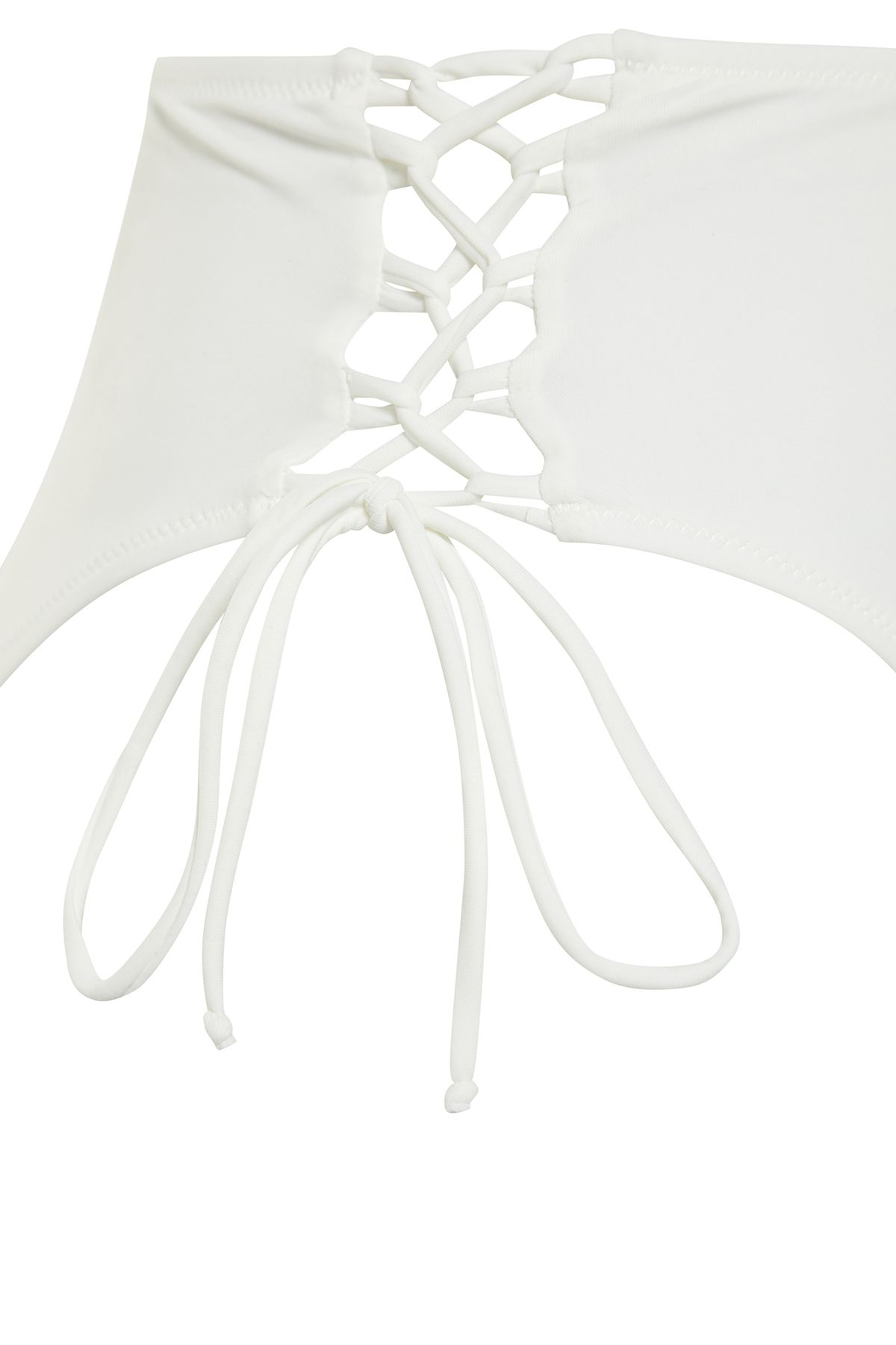 Trendyol Collection-Fund de bikini hipster cu talie înaltă ecru TBESS22BA0044 6