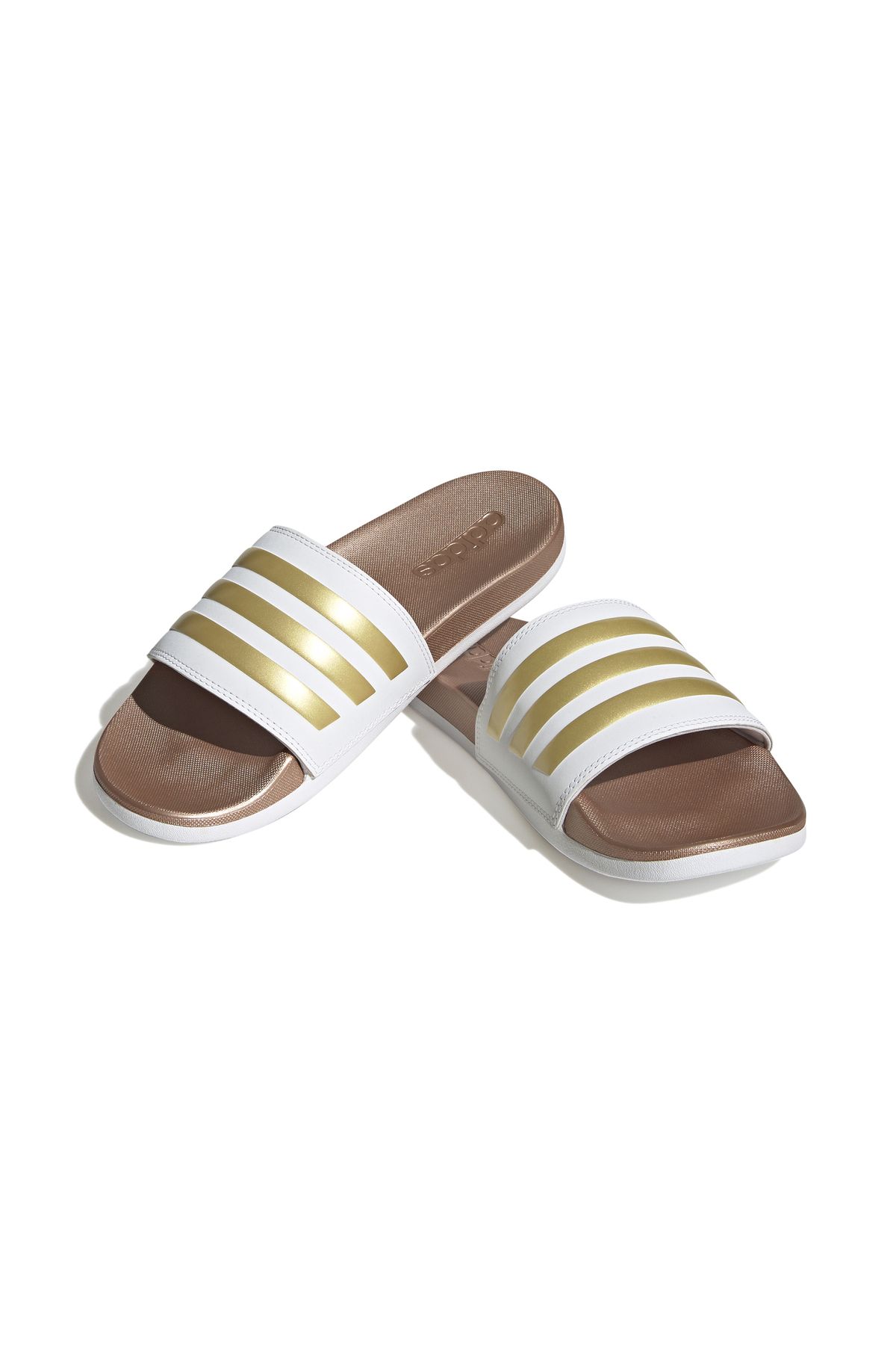 adidas Sports Slippers White Flat Trendyol