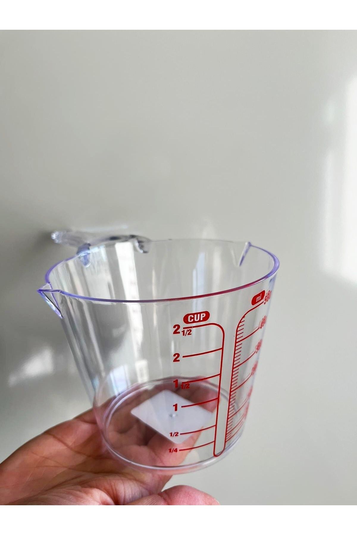 DİBA AVM-Transparent Measuring Cup with Handle and Scale 500 ml 1 PC 6