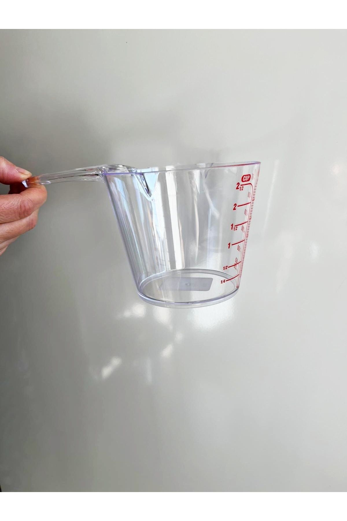 DİBA AVM-Transparent Measuring Cup with Handle and Scale 500 ml 1 PC 5