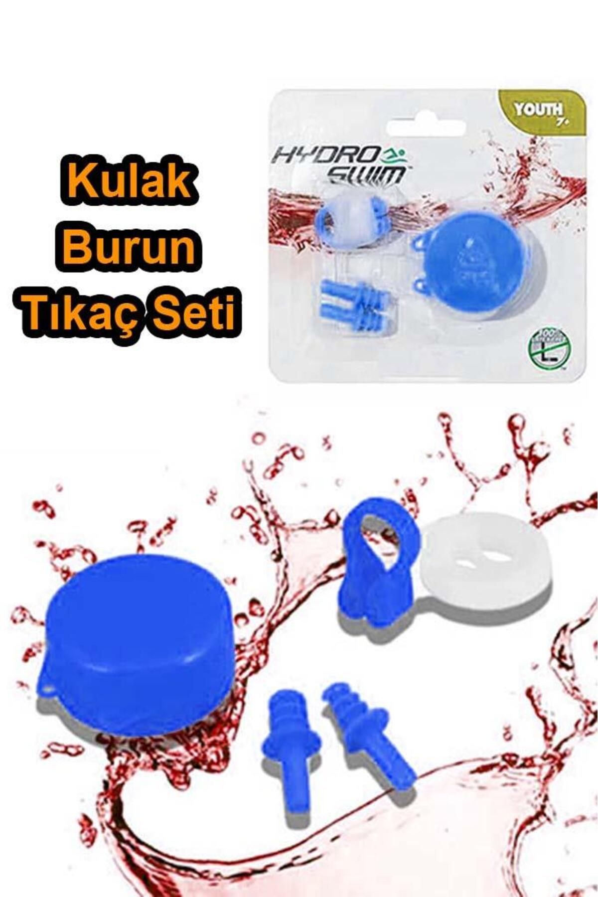 Liggo Kulak Tıkacı Burun Tıkacı Seti Havuz Deniz Yüzme Tıkaç Seti