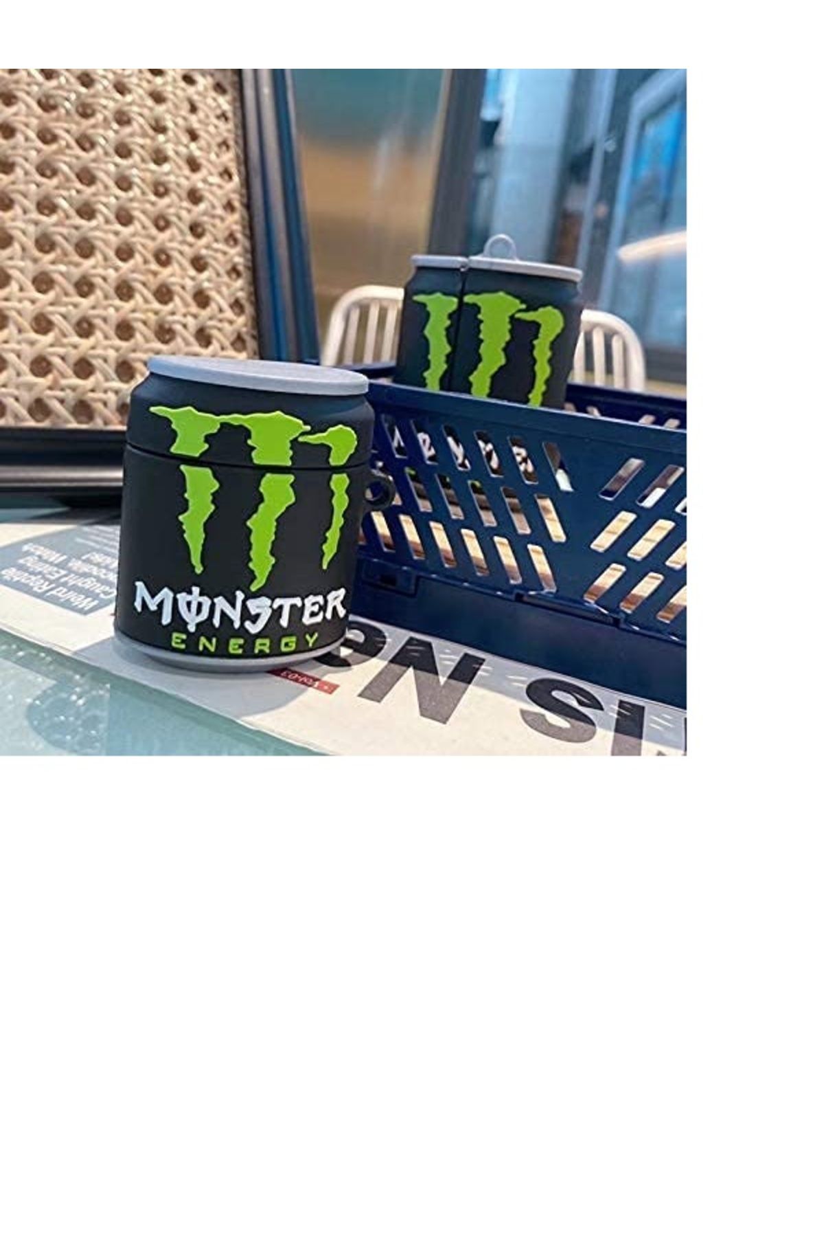 Aura Accessories-Monster Energy Drink Case Compatible with Airpods Pro/Pro2 3